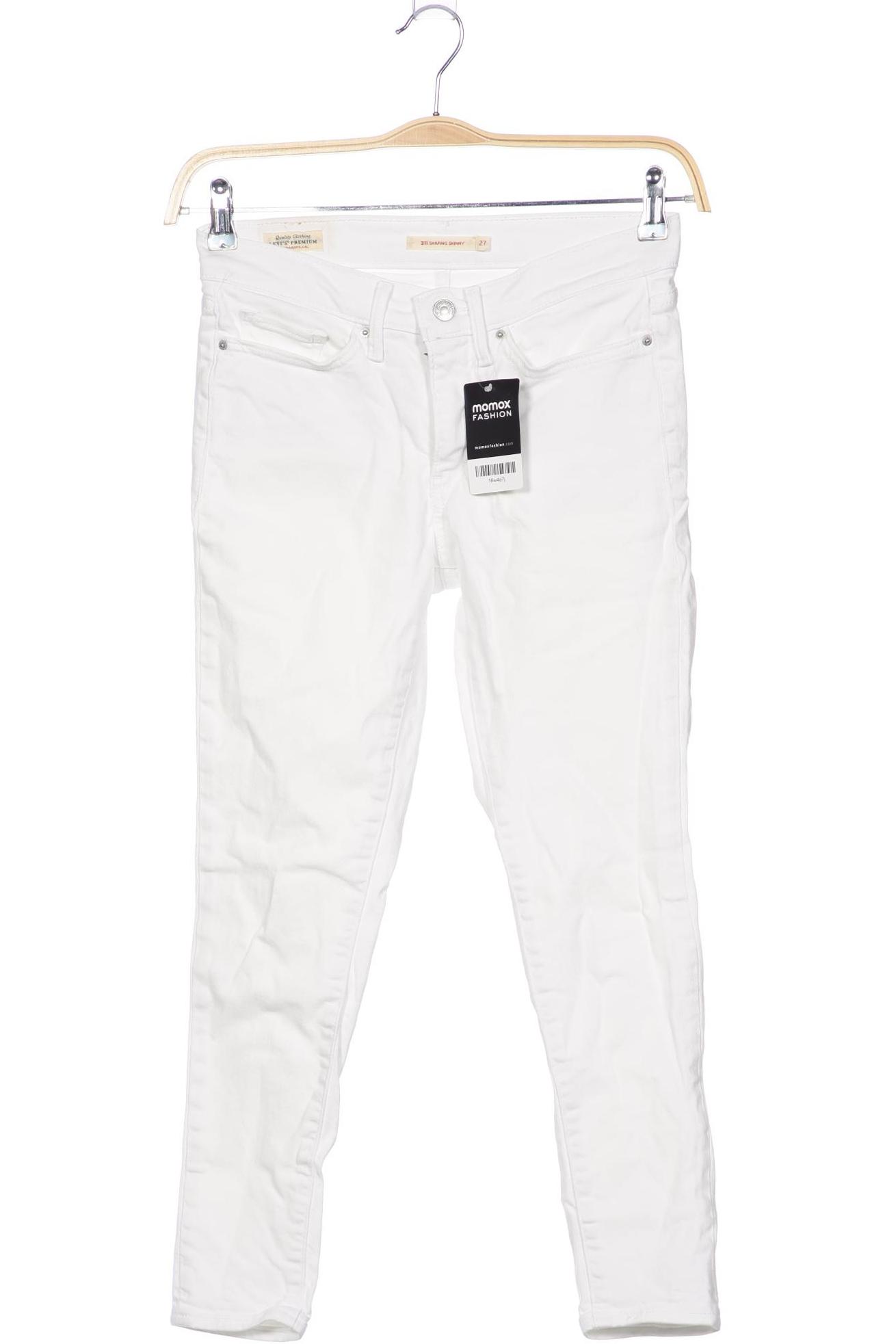 

Levis Damen Jeans, weiß, Gr. 27