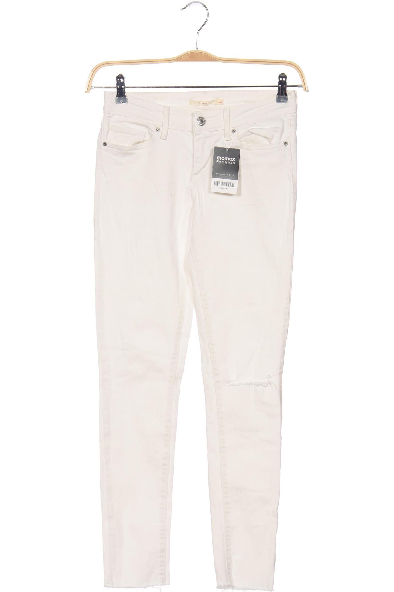 

Levis Damen Jeans, weiß, Gr. 26