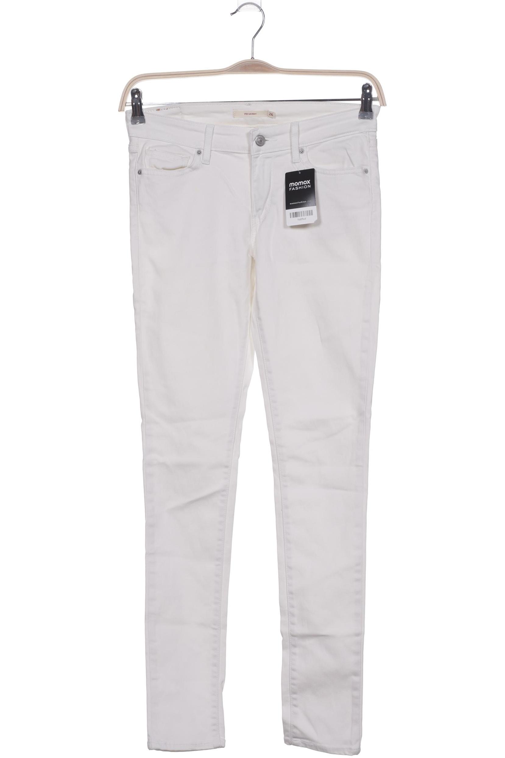 

Levis Damen Jeans, weiß, Gr. 26