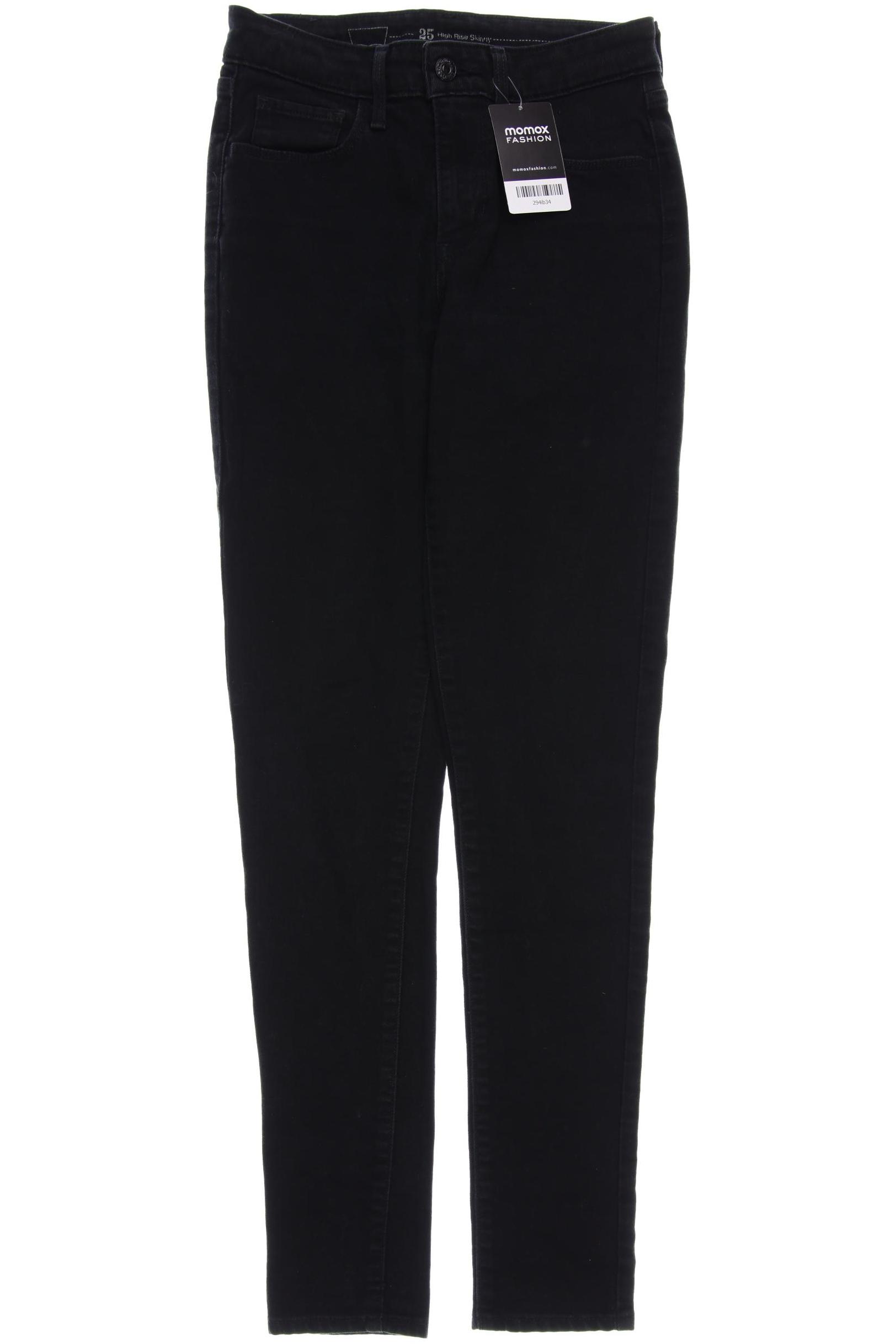 

Levis Damen Jeans, schwarz, Gr. 25