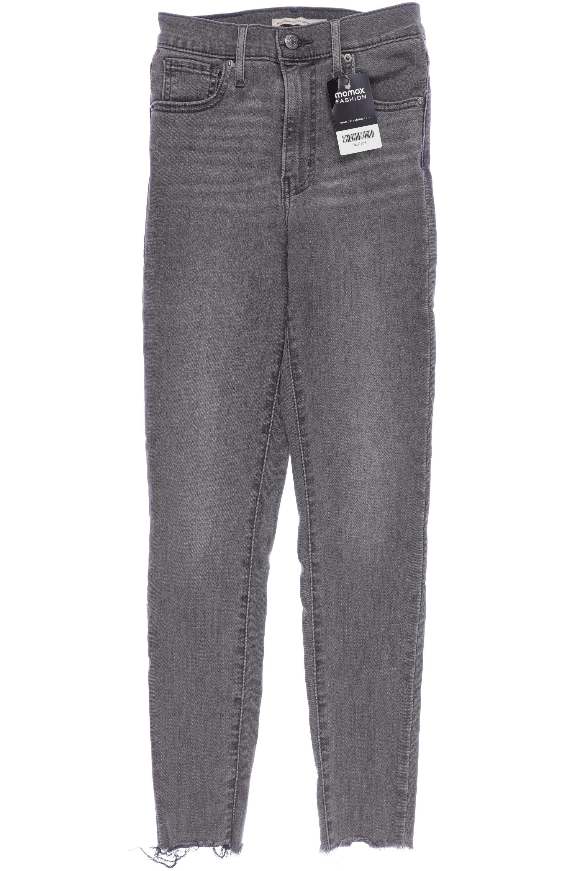 

Levis Damen Jeans, grau, Gr. 25