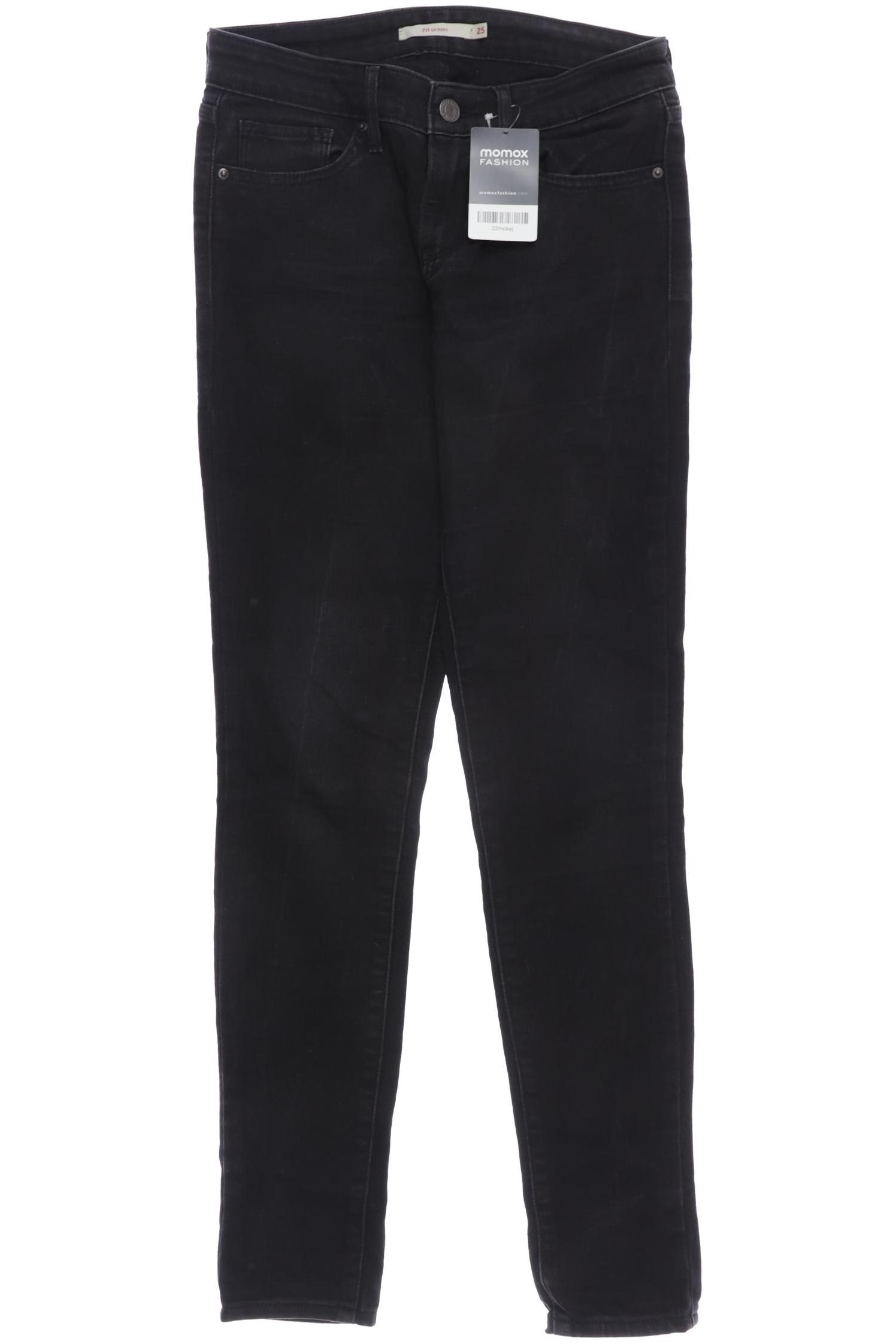 

Levis Damen Jeans, schwarz, Gr. 25