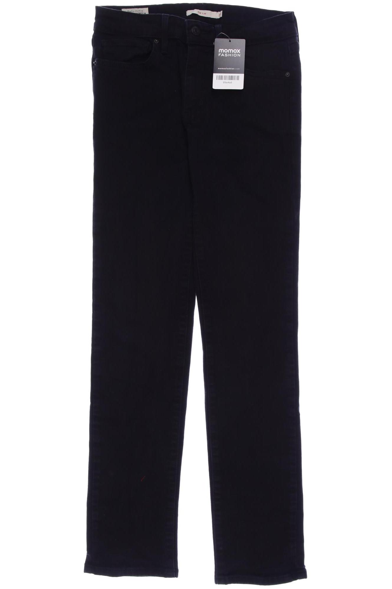 

Levis Damen Jeans, schwarz, Gr. 27