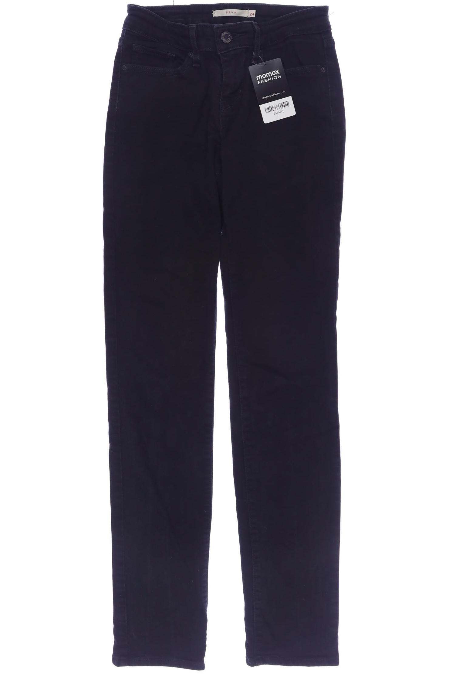 

Levis Damen Jeans, schwarz, Gr. 24