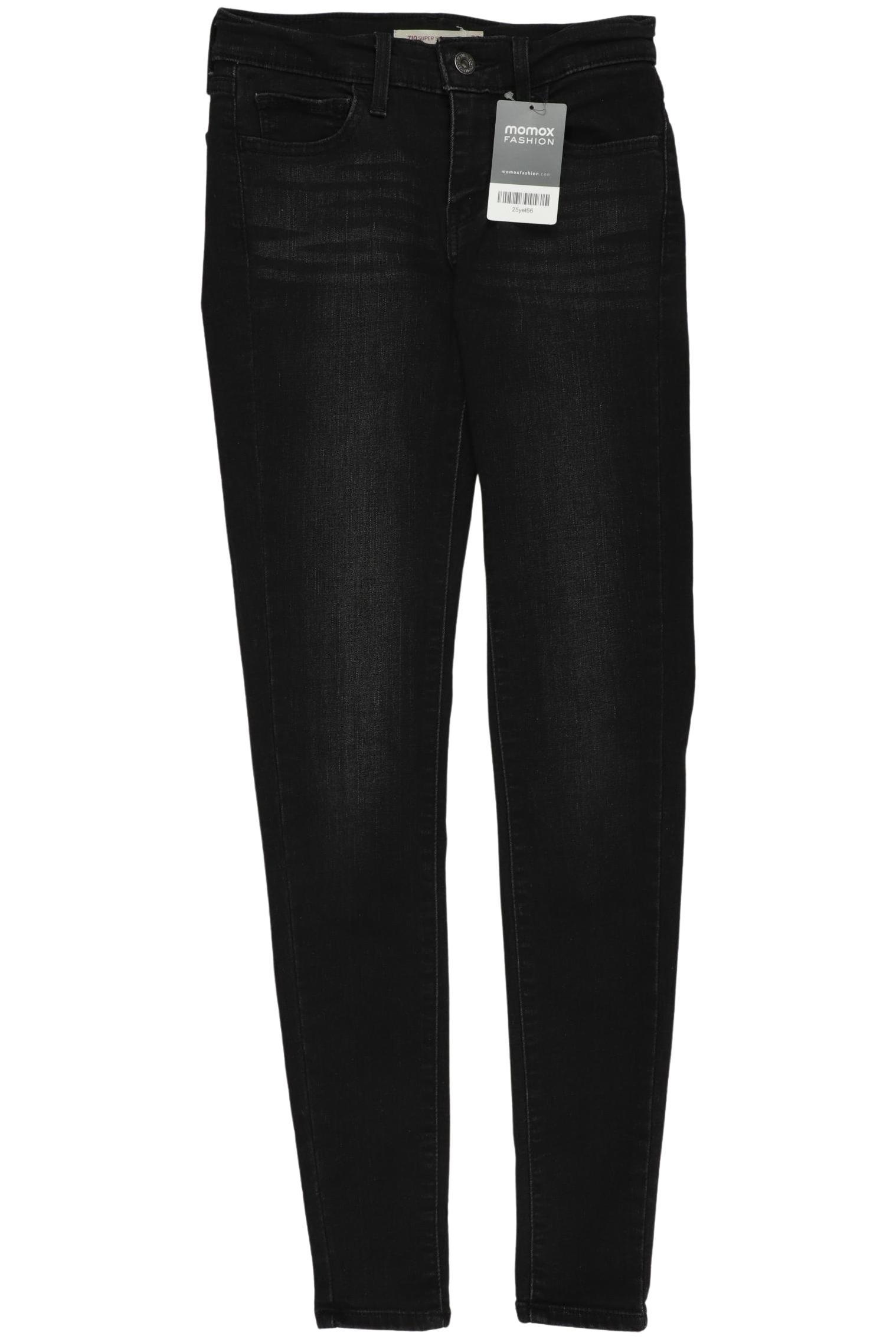 

Levis Damen Jeans, schwarz, Gr. 25