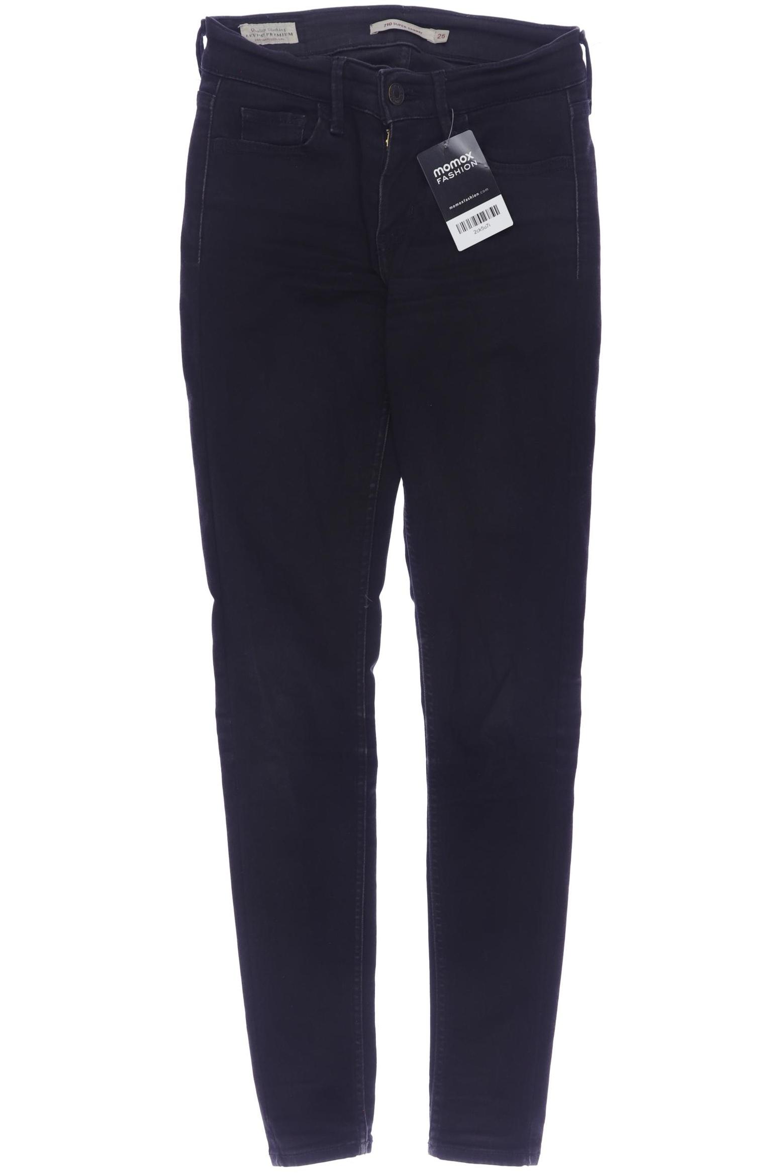 

Levis Damen Jeans, schwarz, Gr. 25