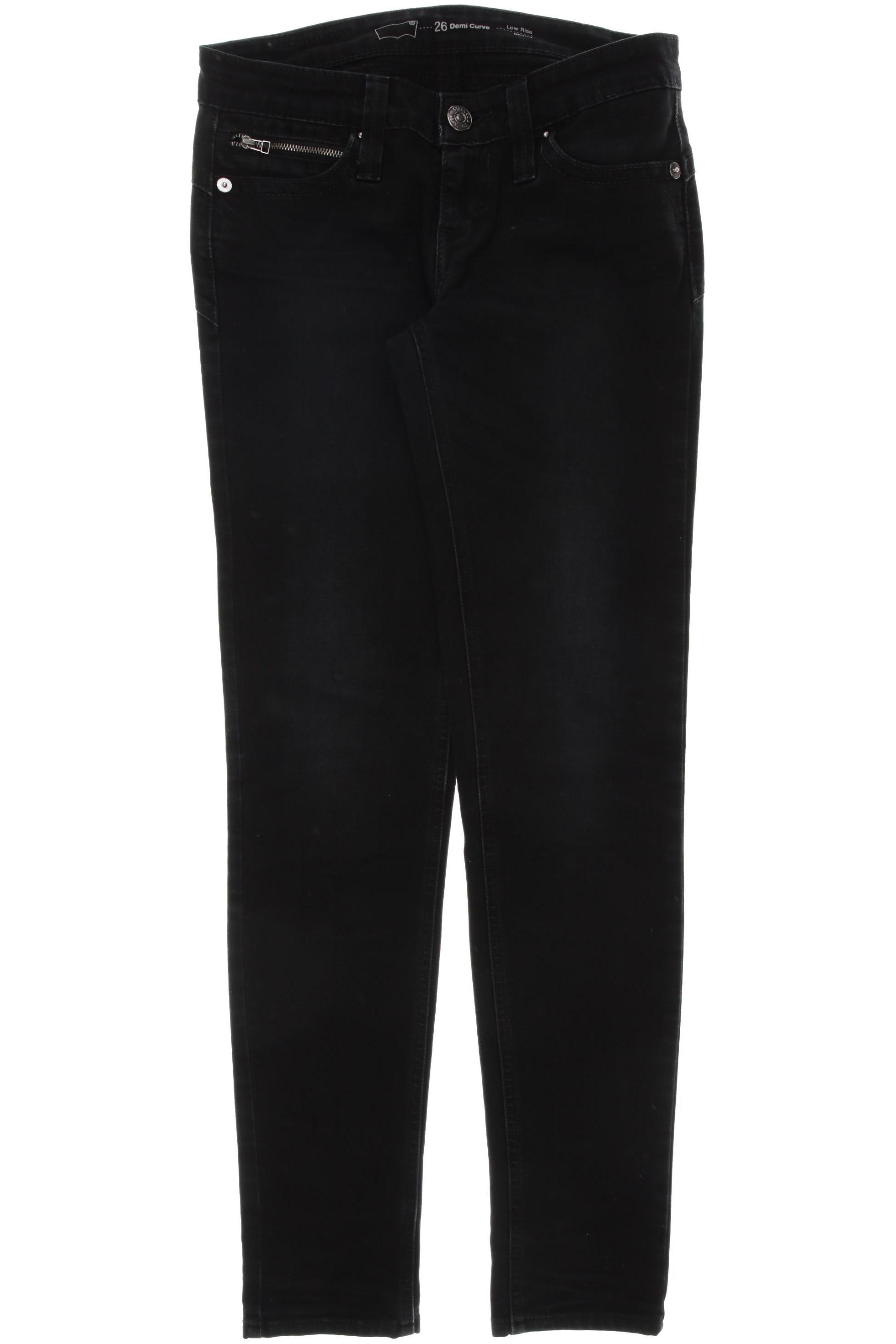 

Levis Damen Jeans, schwarz, Gr. 26