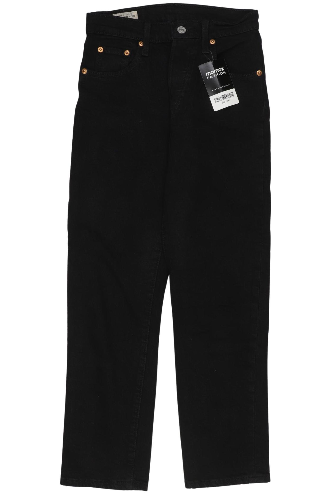 

Levis Damen Jeans, schwarz, Gr. 0