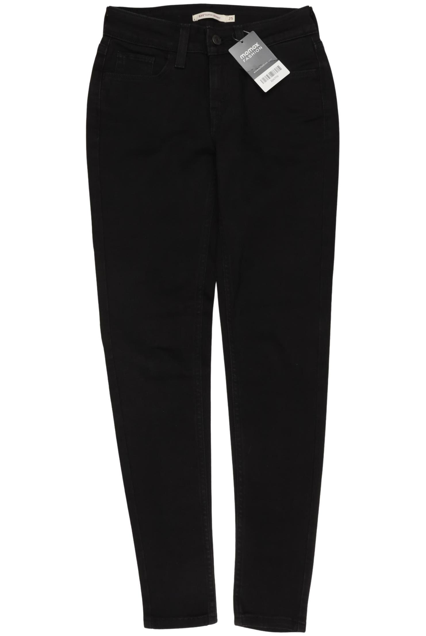 

Levis Damen Jeans, schwarz, Gr. 25