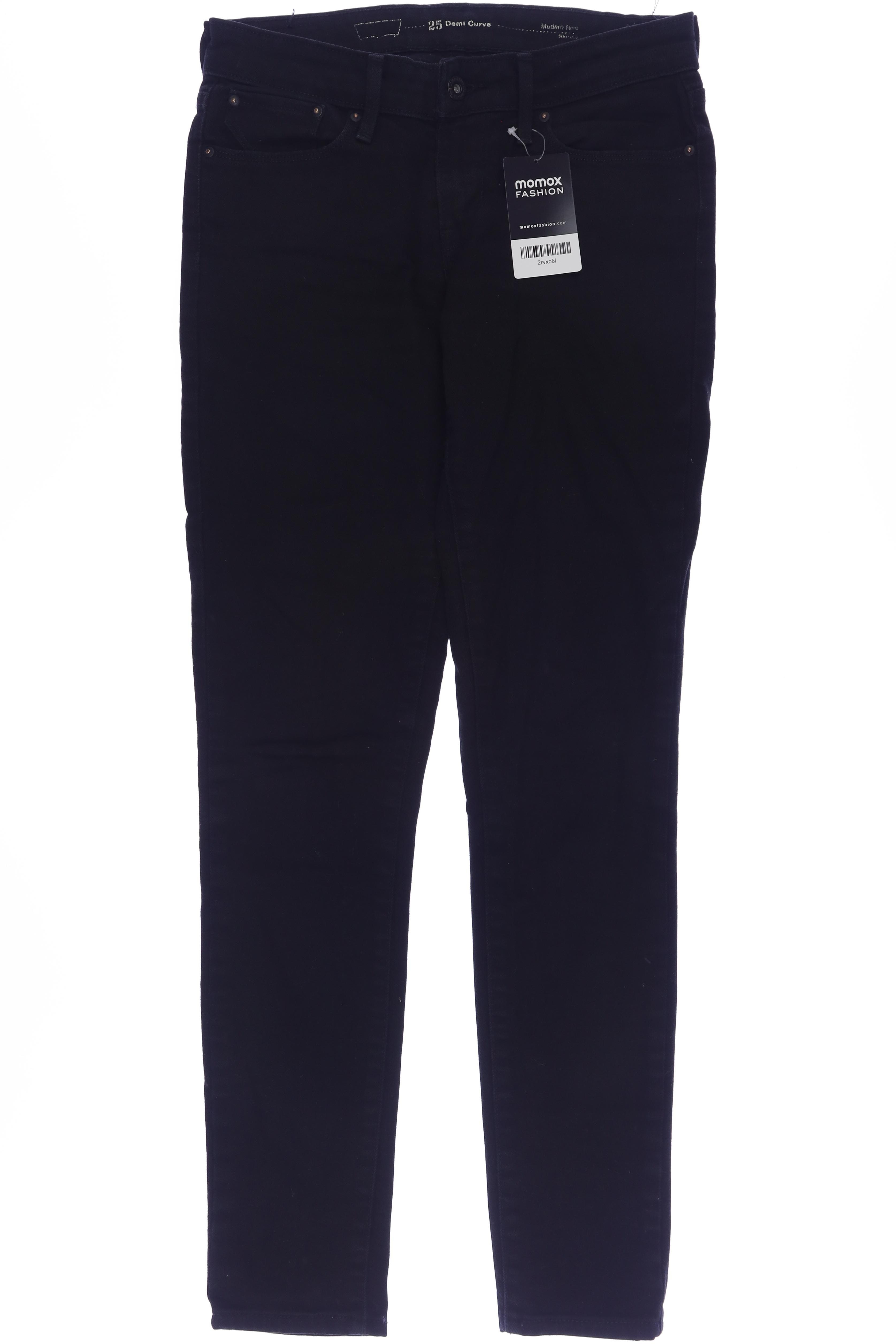 

Levis Damen Jeans, schwarz, Gr. 25