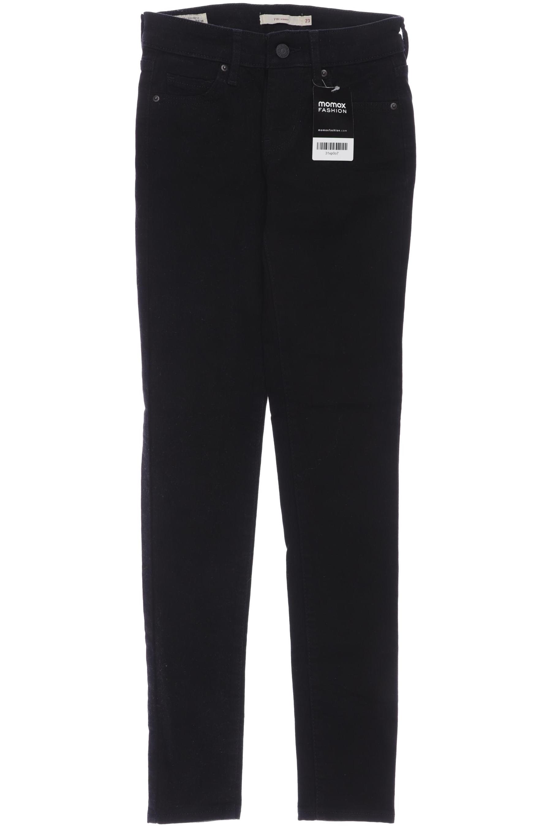 

Levis Damen Jeans, schwarz, Gr. 23