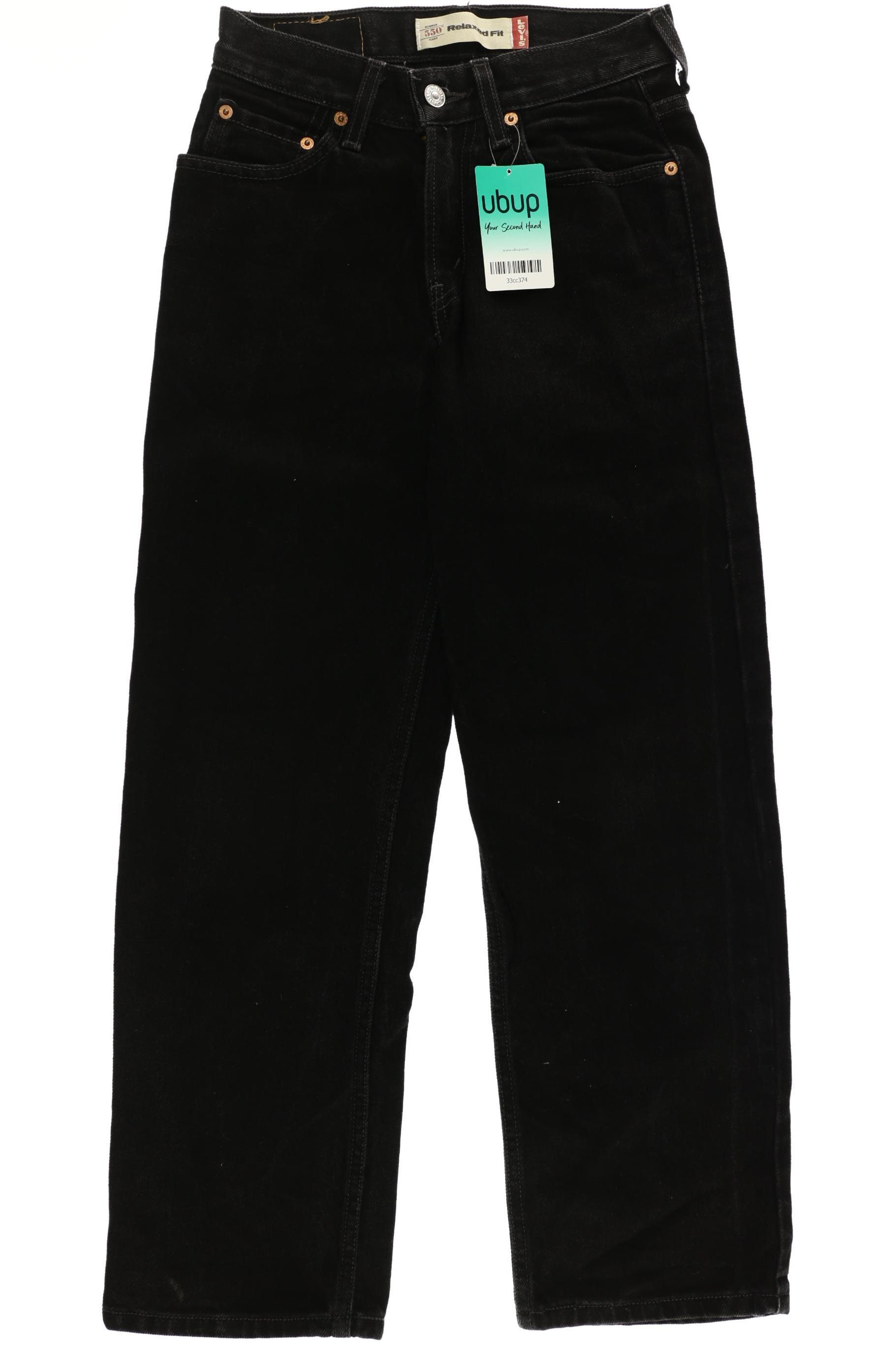 

Levis Damen Jeans, schwarz, Gr. 24