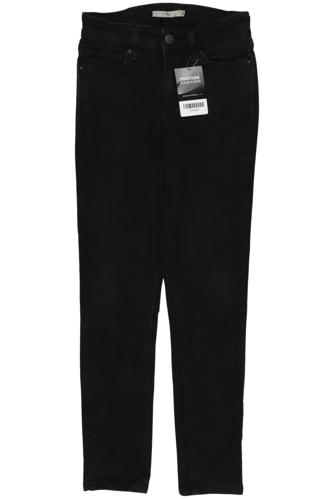 

Levis Damen Jeans, schwarz, Gr. 25