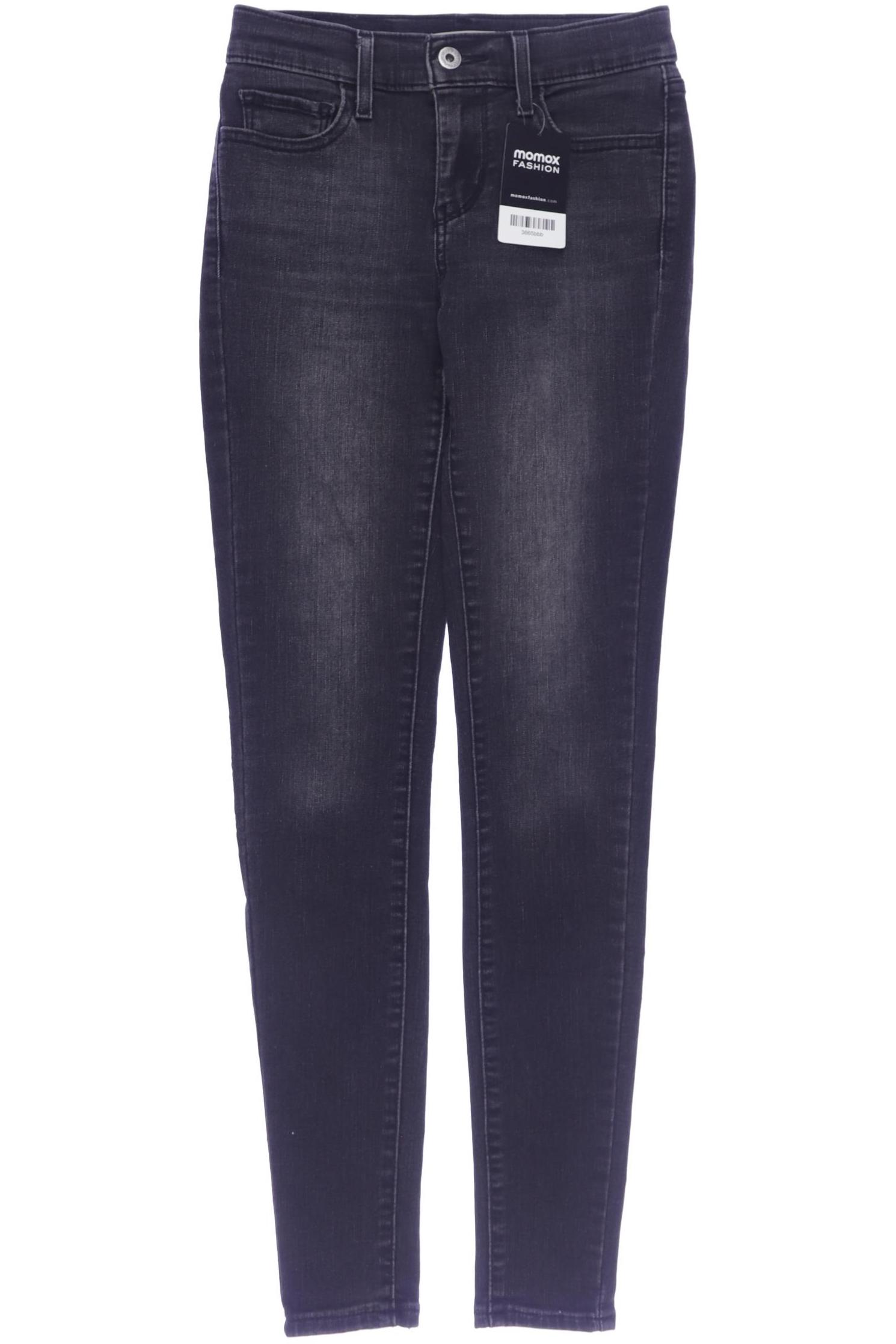 

Levis Damen Jeans, schwarz, Gr. 25