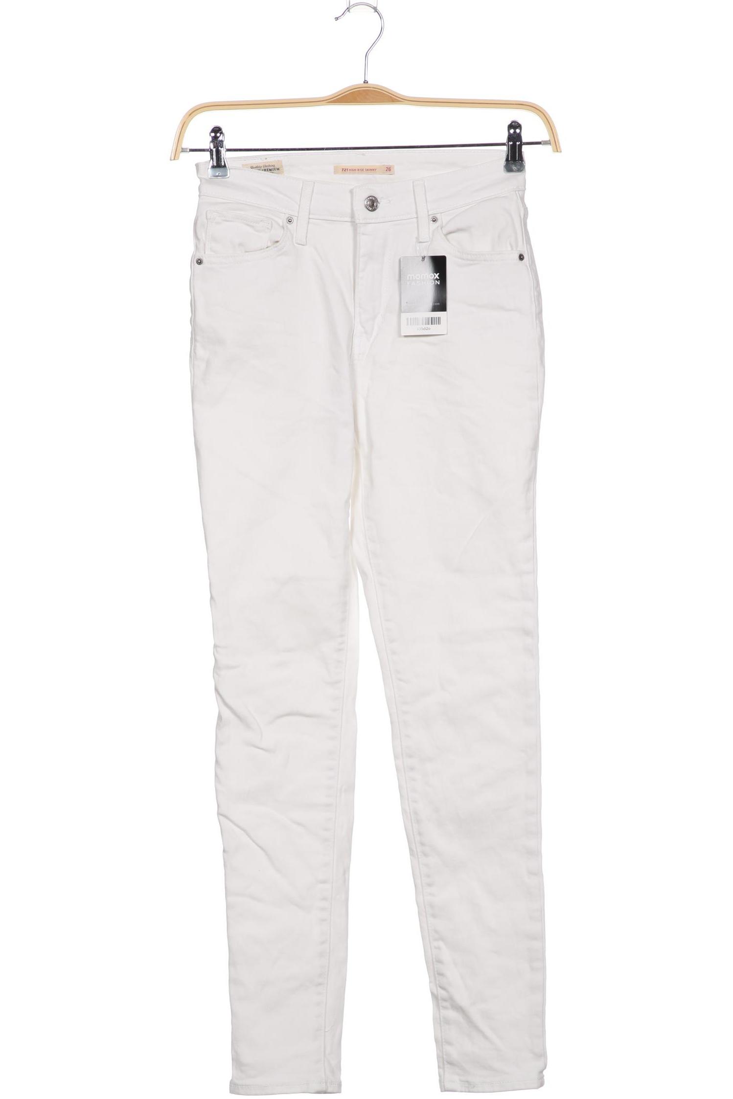 

Levis Damen Jeans, weiß, Gr. 26