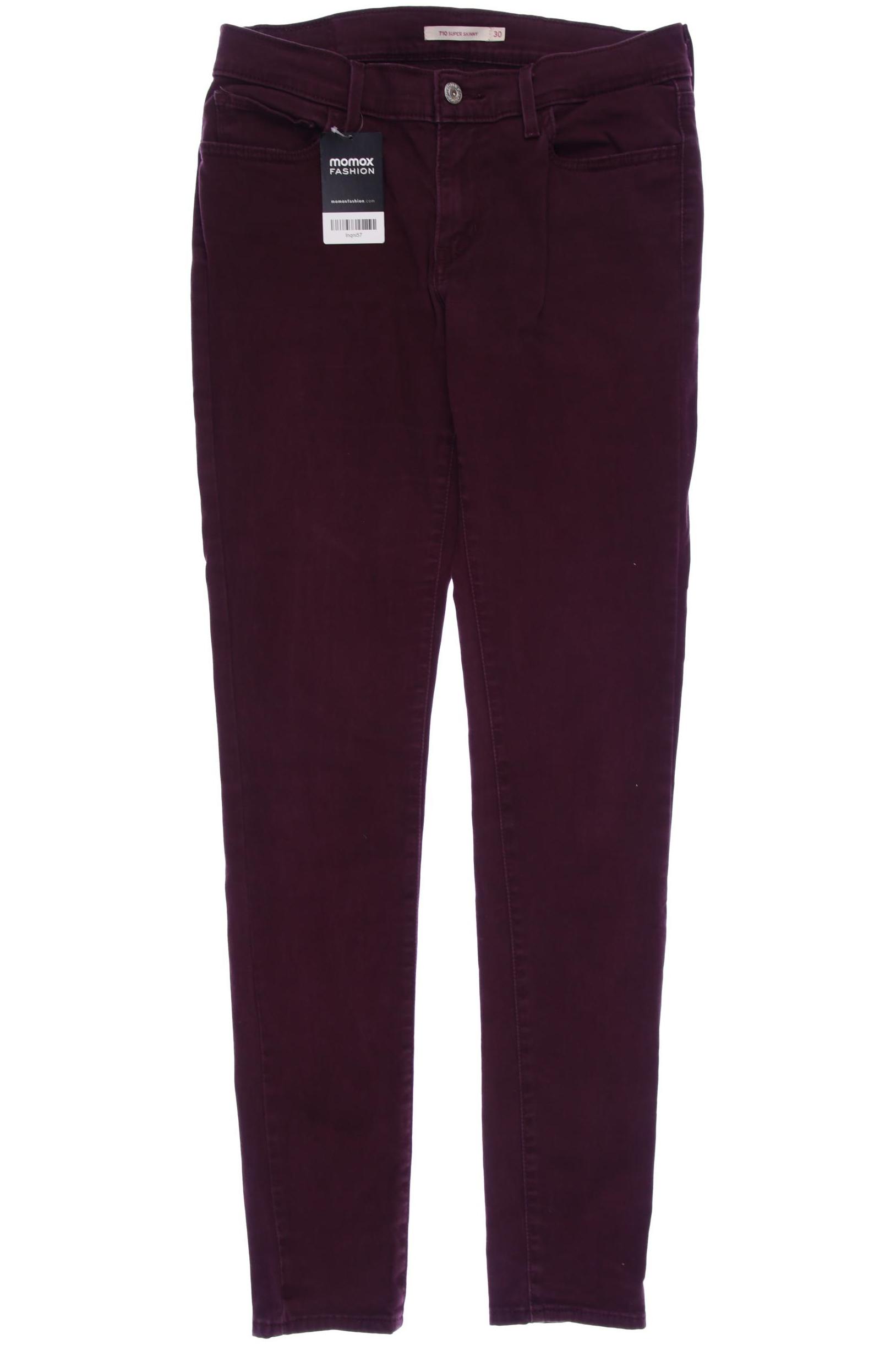 

Levis Damen Jeans, bordeaux