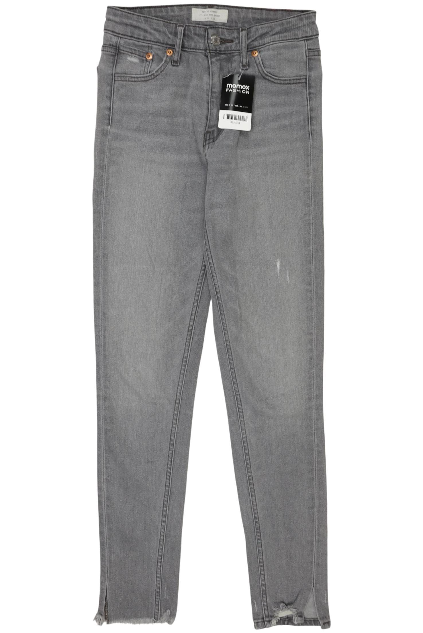 

Levis Damen Jeans, grau, Gr. 25