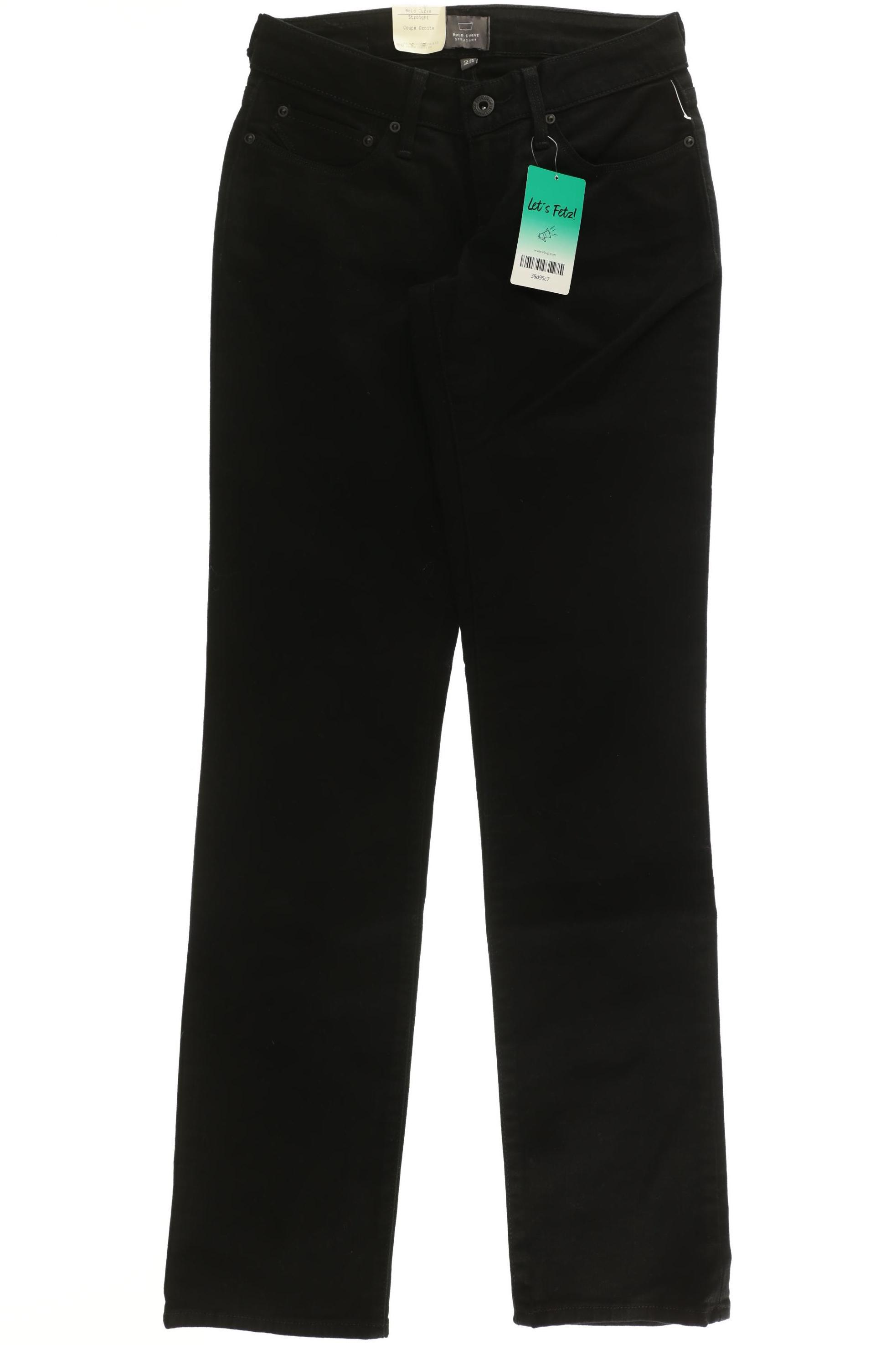

Levis Damen Jeans, schwarz, Gr. 25