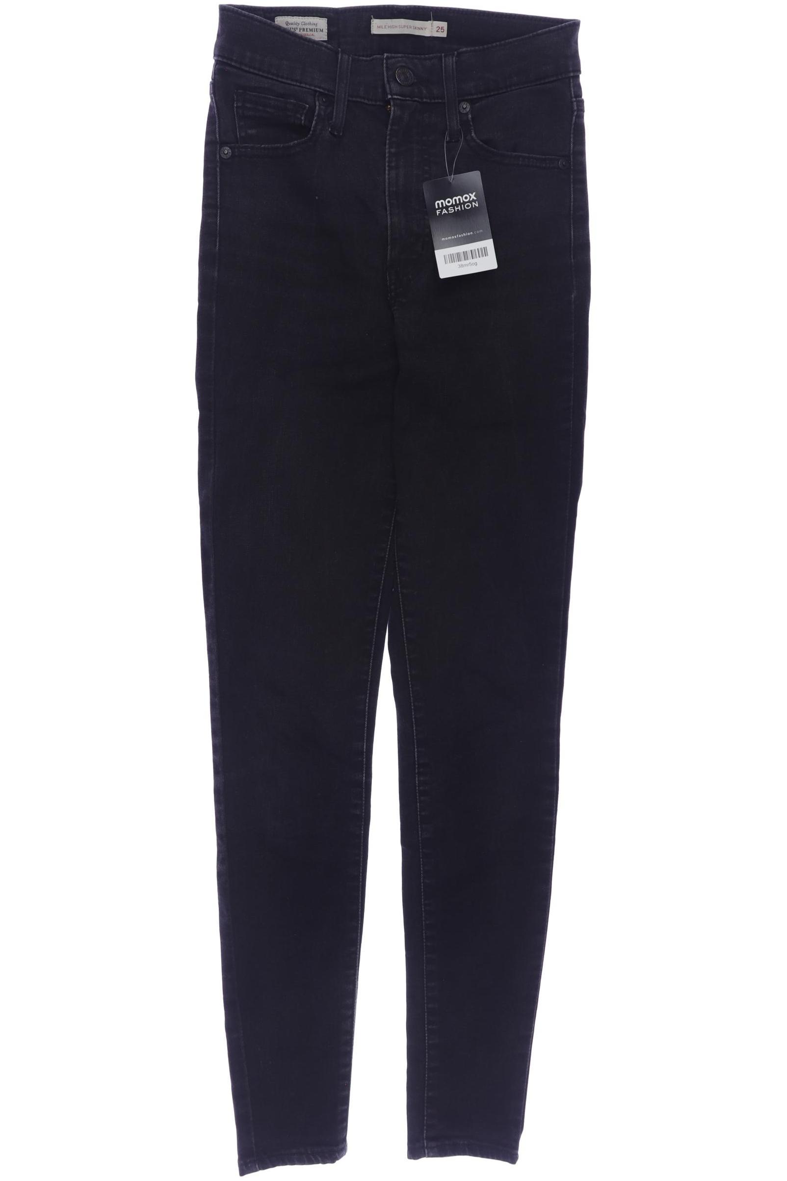 

Levis Damen Jeans, schwarz, Gr. 25