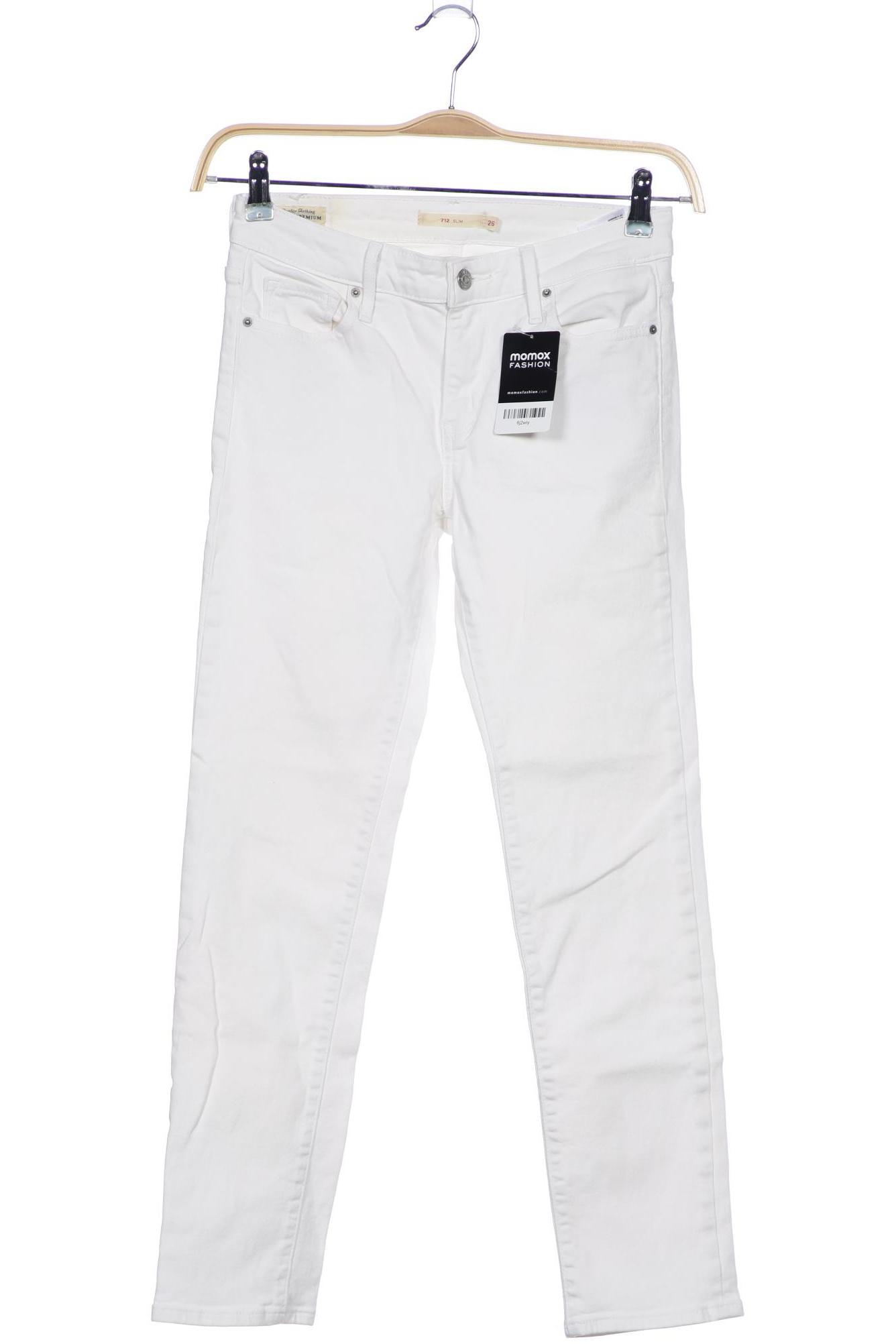 

Levis Damen Jeans, cremeweiß, Gr. 26