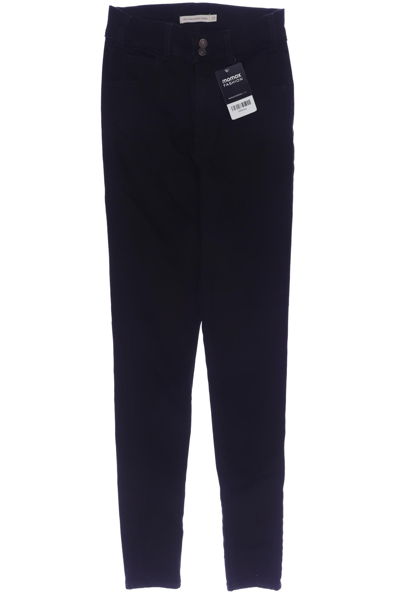 

Levis Damen Jeans, schwarz, Gr. 25
