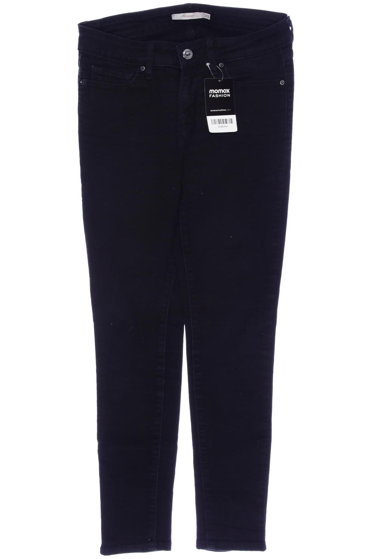 

Levis Damen Jeans, schwarz, Gr. 25