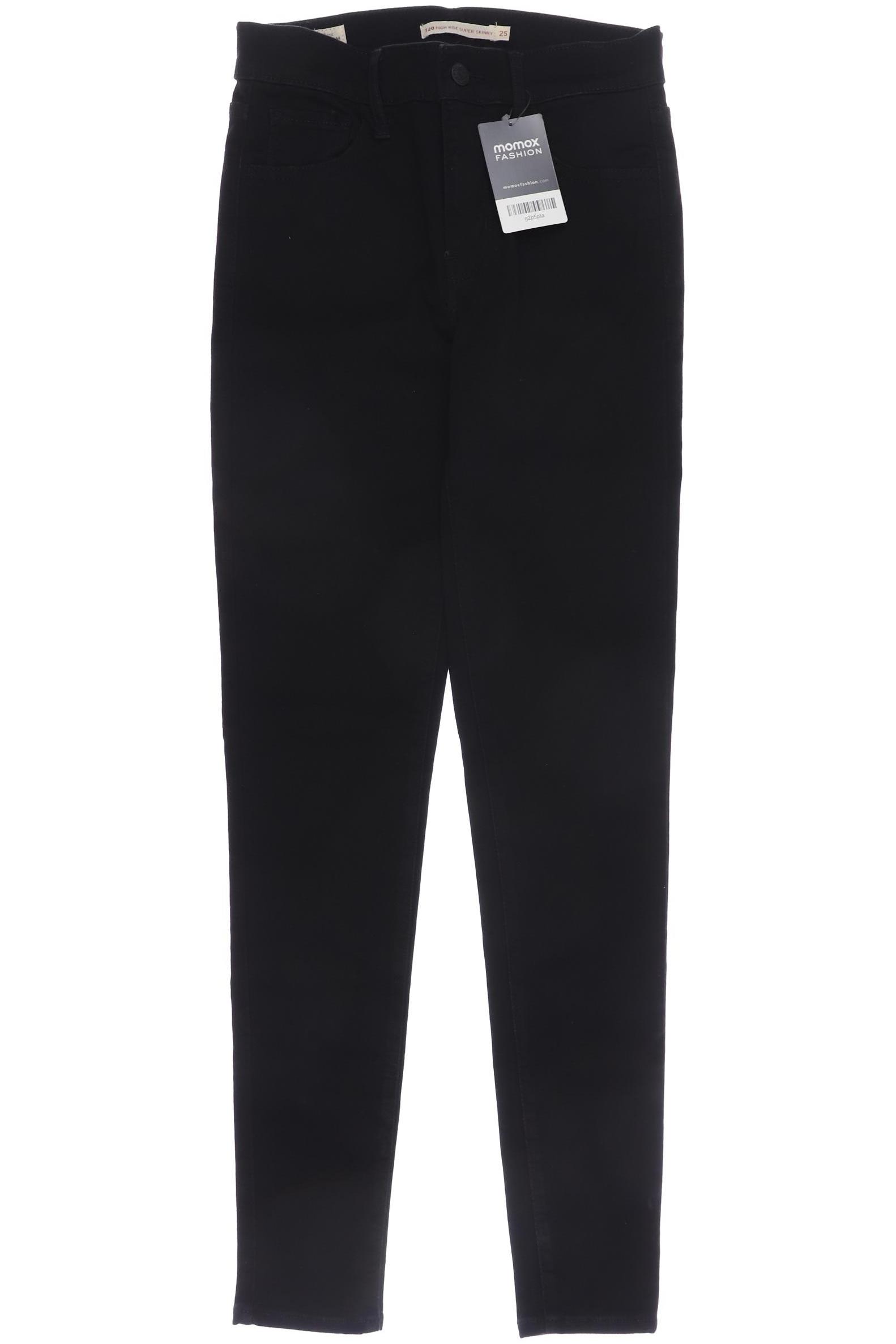 

Levis Damen Jeans, schwarz, Gr. 25