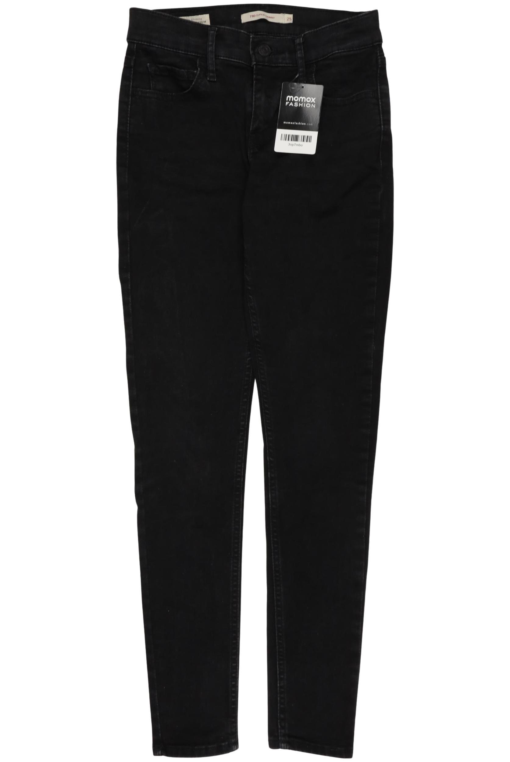 

Levis Damen Jeans, schwarz, Gr. 25