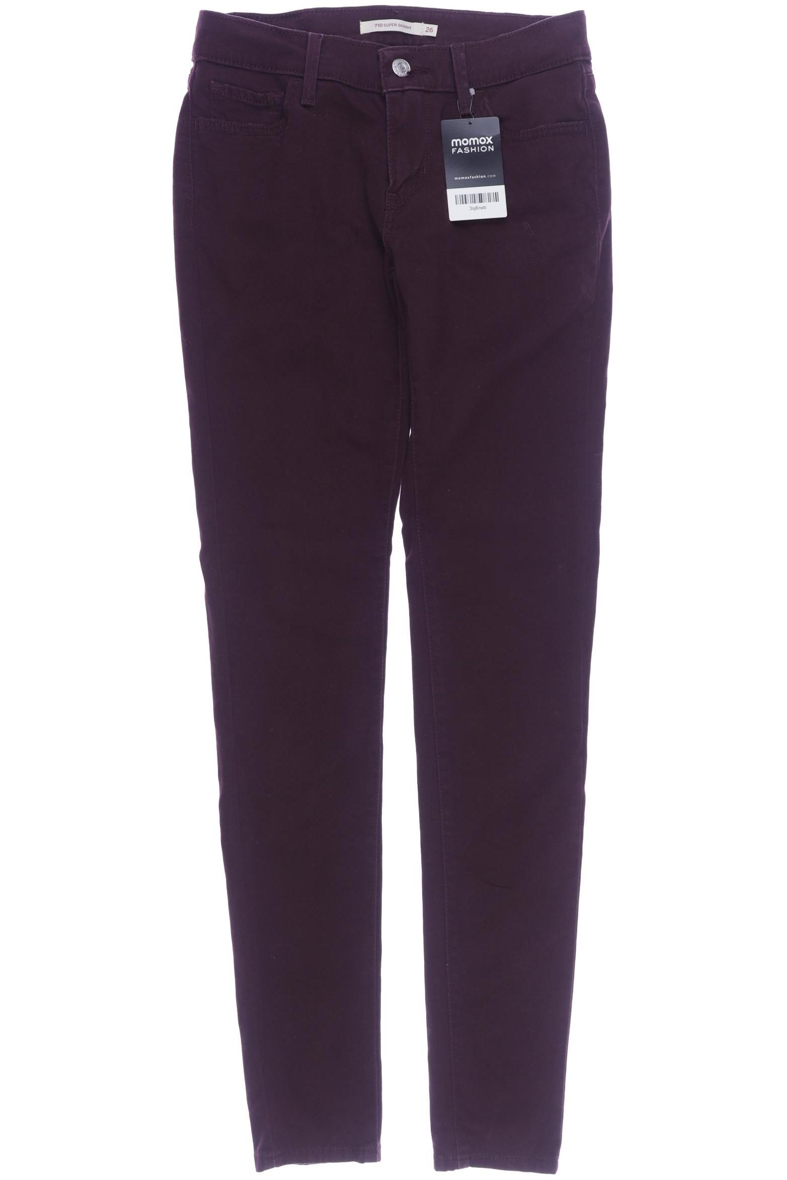 

Levis Damen Jeans, bordeaux, Gr. 26