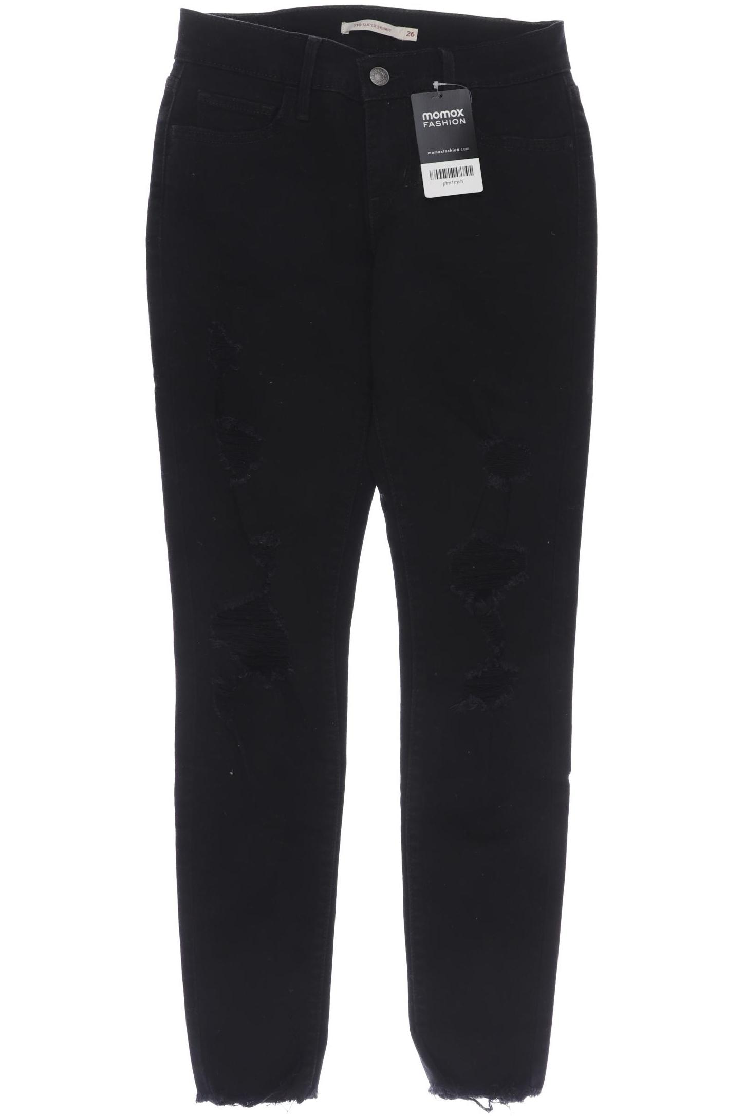 

Levis Damen Jeans, schwarz, Gr. 26