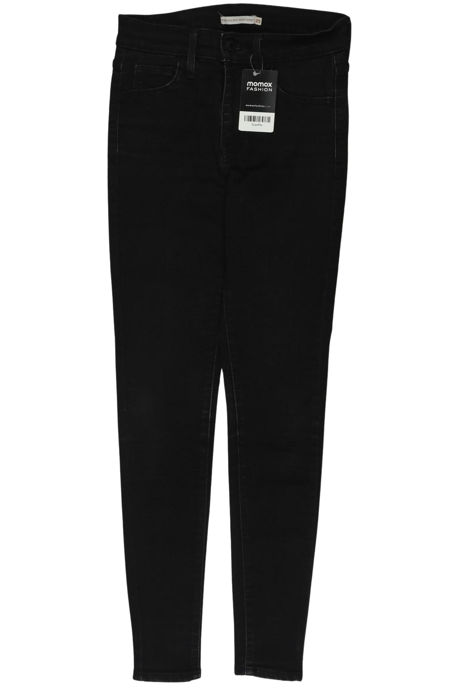 

Levis Damen Jeans, schwarz, Gr. 25