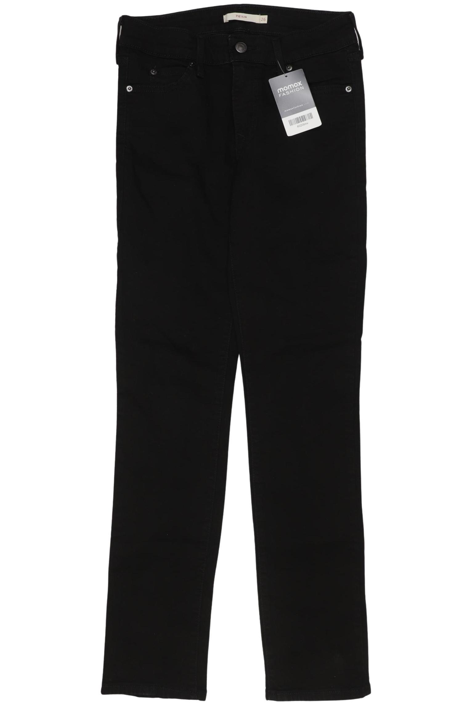 

Levis Damen Jeans, schwarz, Gr. 26