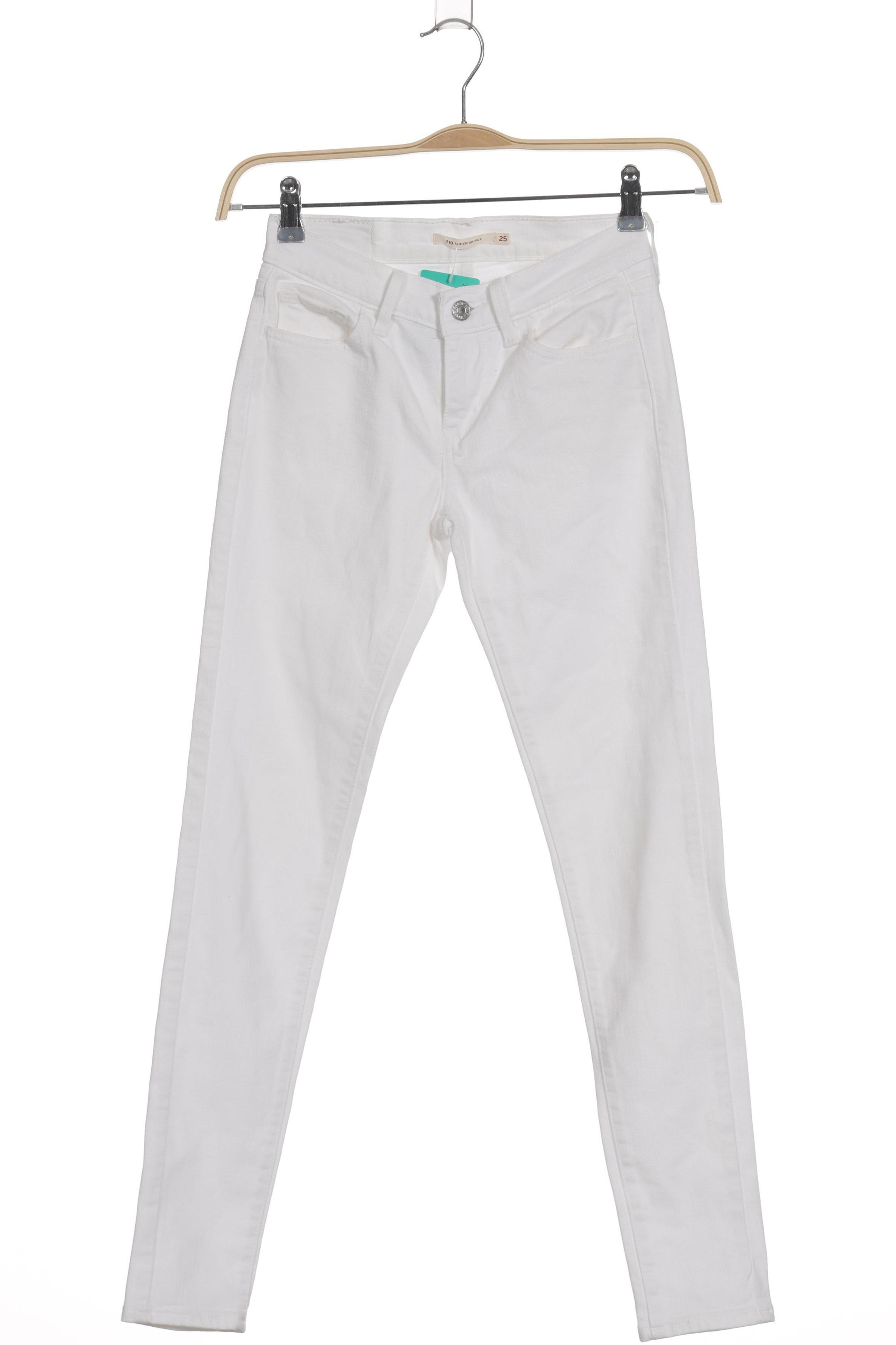 

Levis Damen Jeans, weiß, Gr. 25