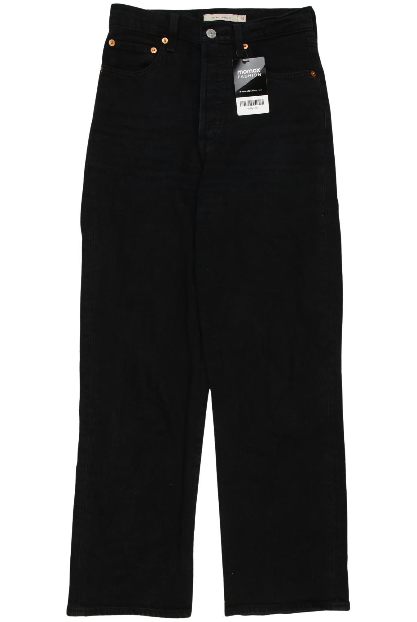 

Levis Damen Jeans, schwarz, Gr. 25