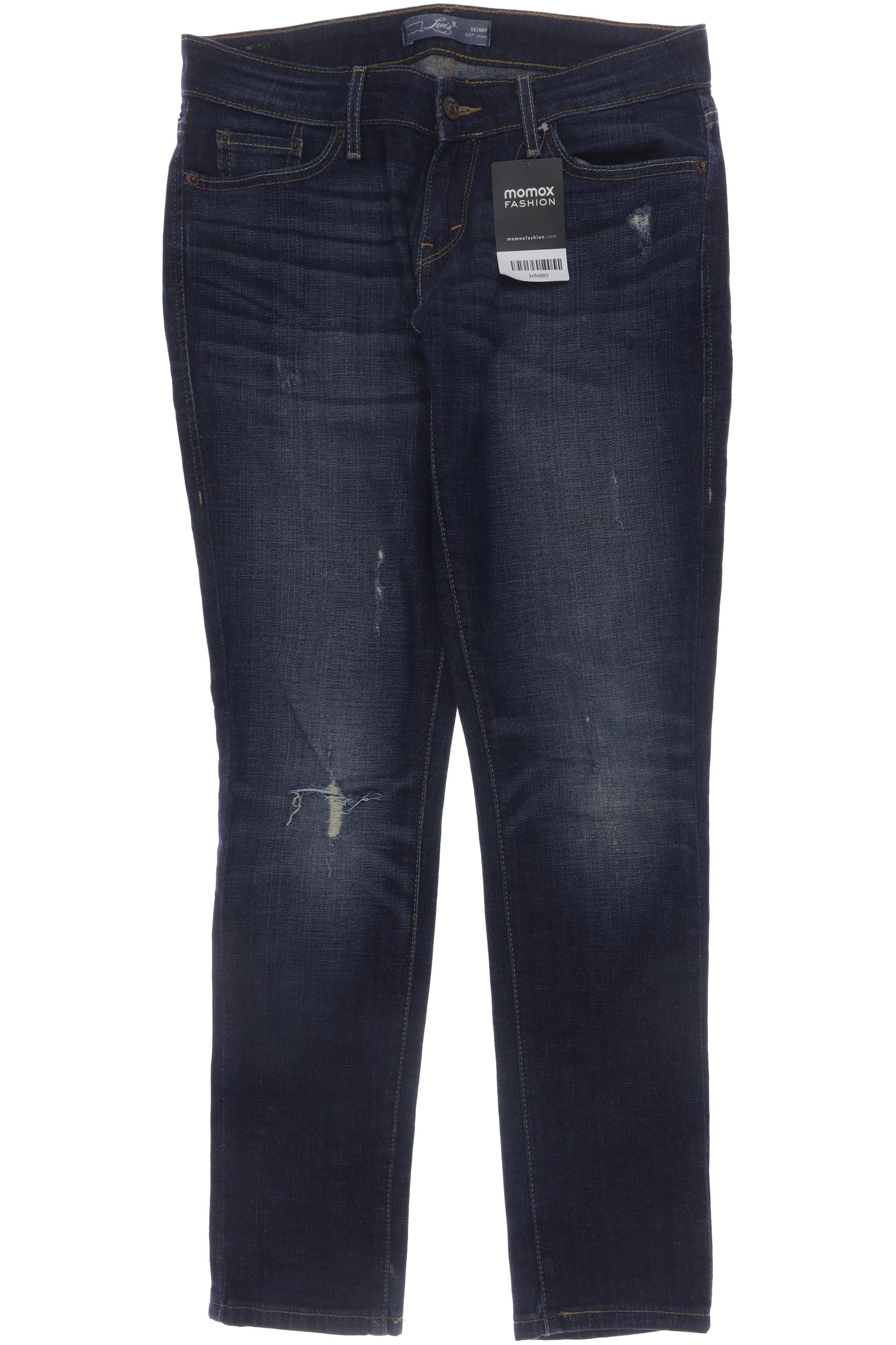 

Levis Damen Jeans, marineblau, Gr. 2