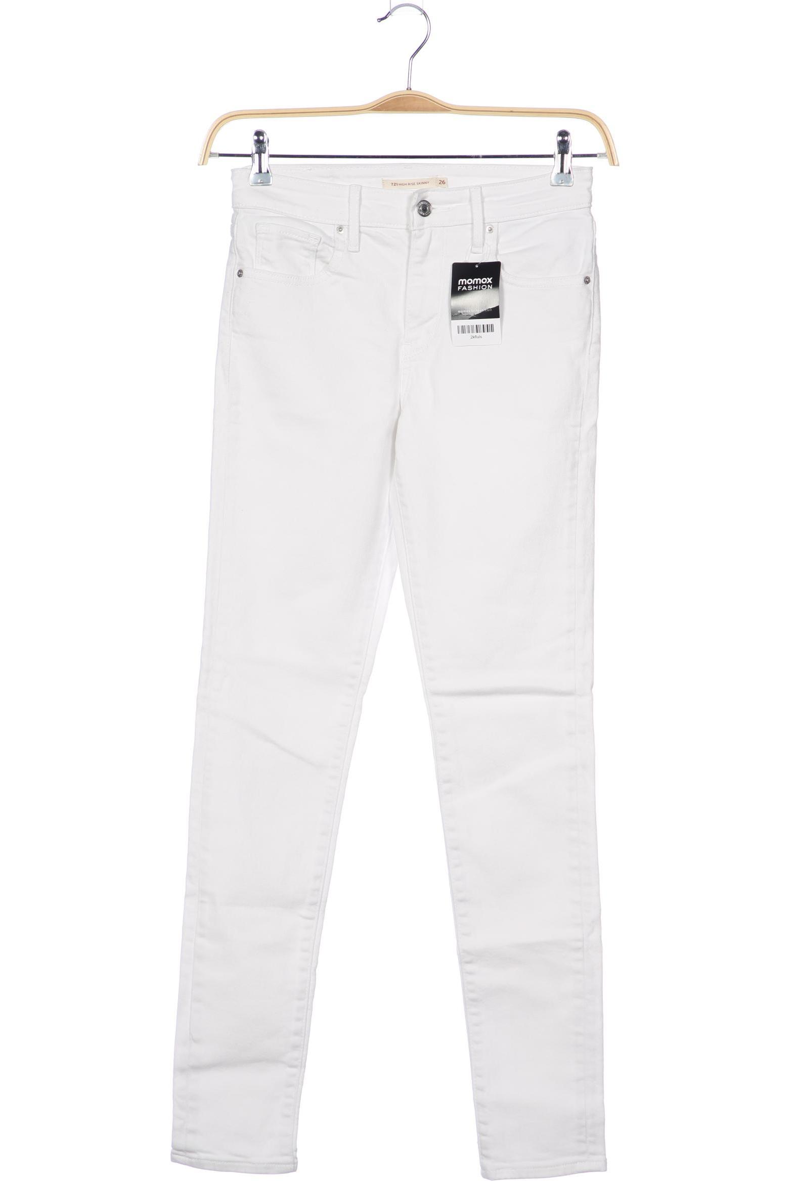 

Levis Damen Jeans, weiß, Gr. 26