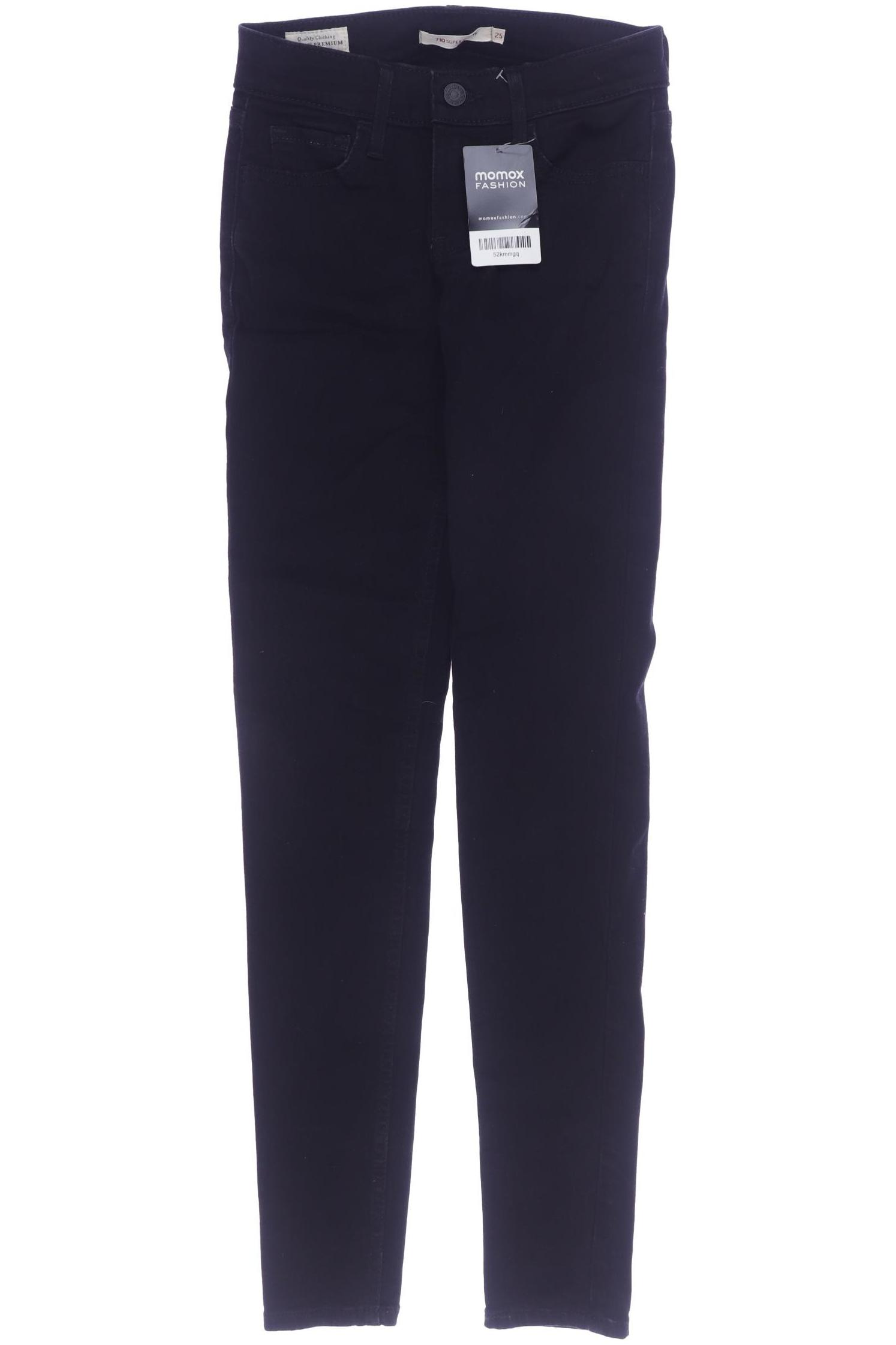 

Levis Damen Jeans, schwarz, Gr. 25