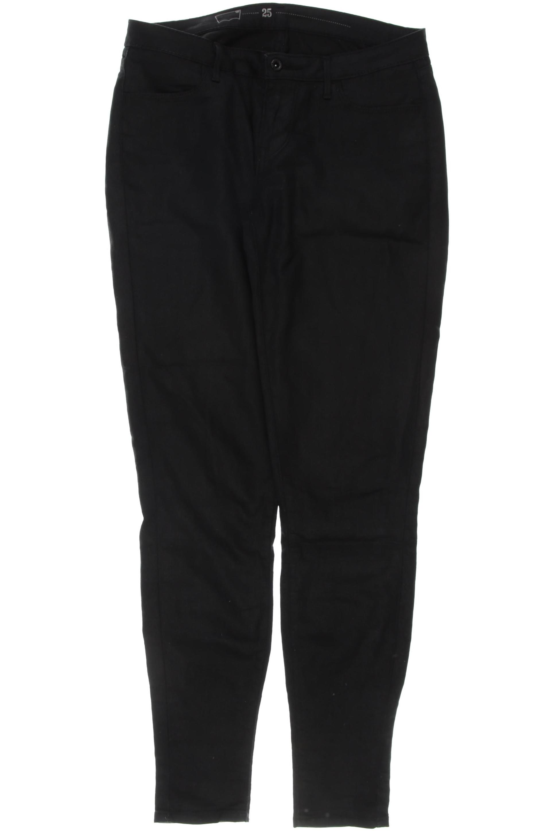

Levis Damen Jeans, schwarz, Gr. 25