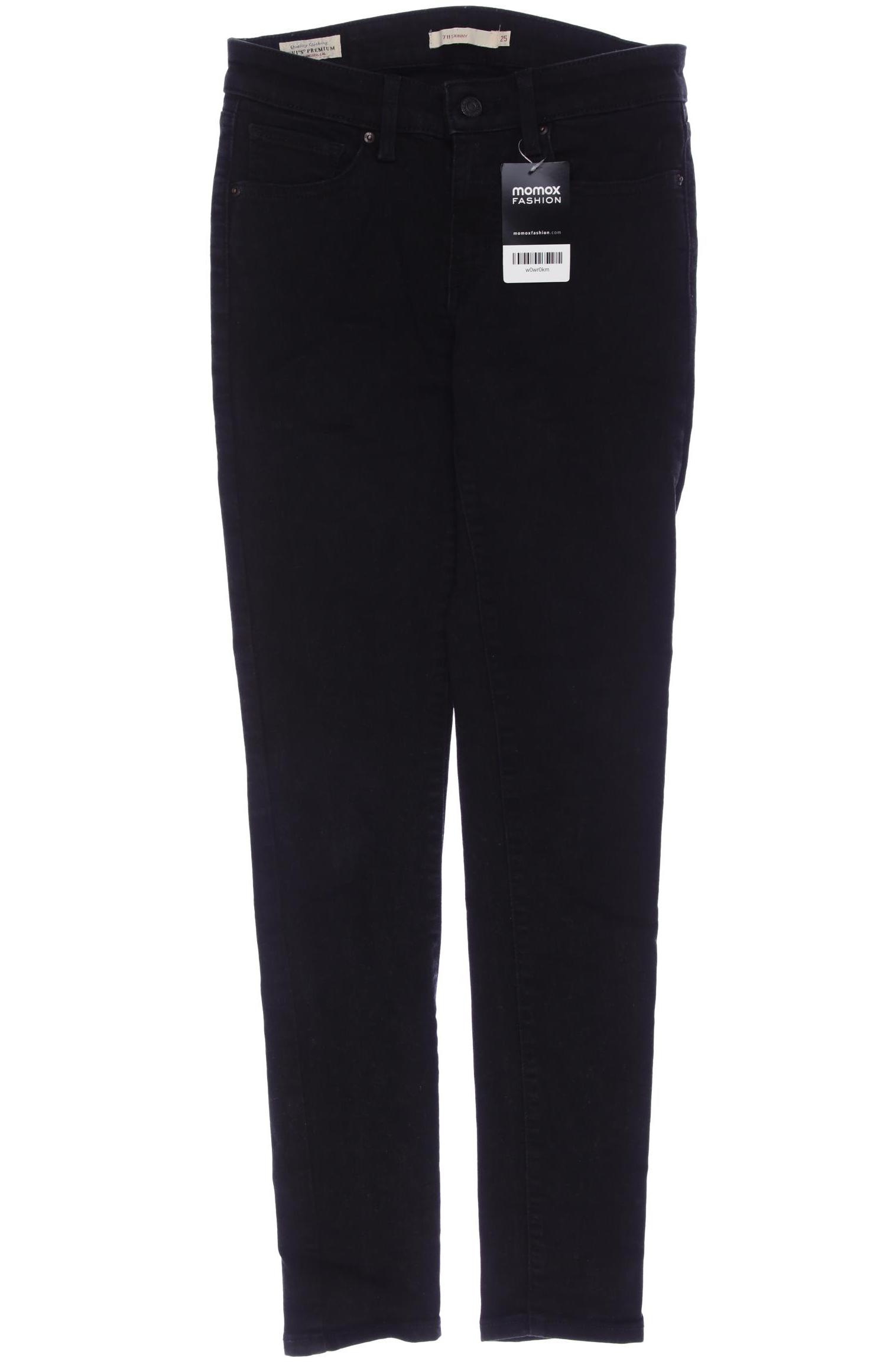 

Levis Damen Jeans, schwarz, Gr. 25