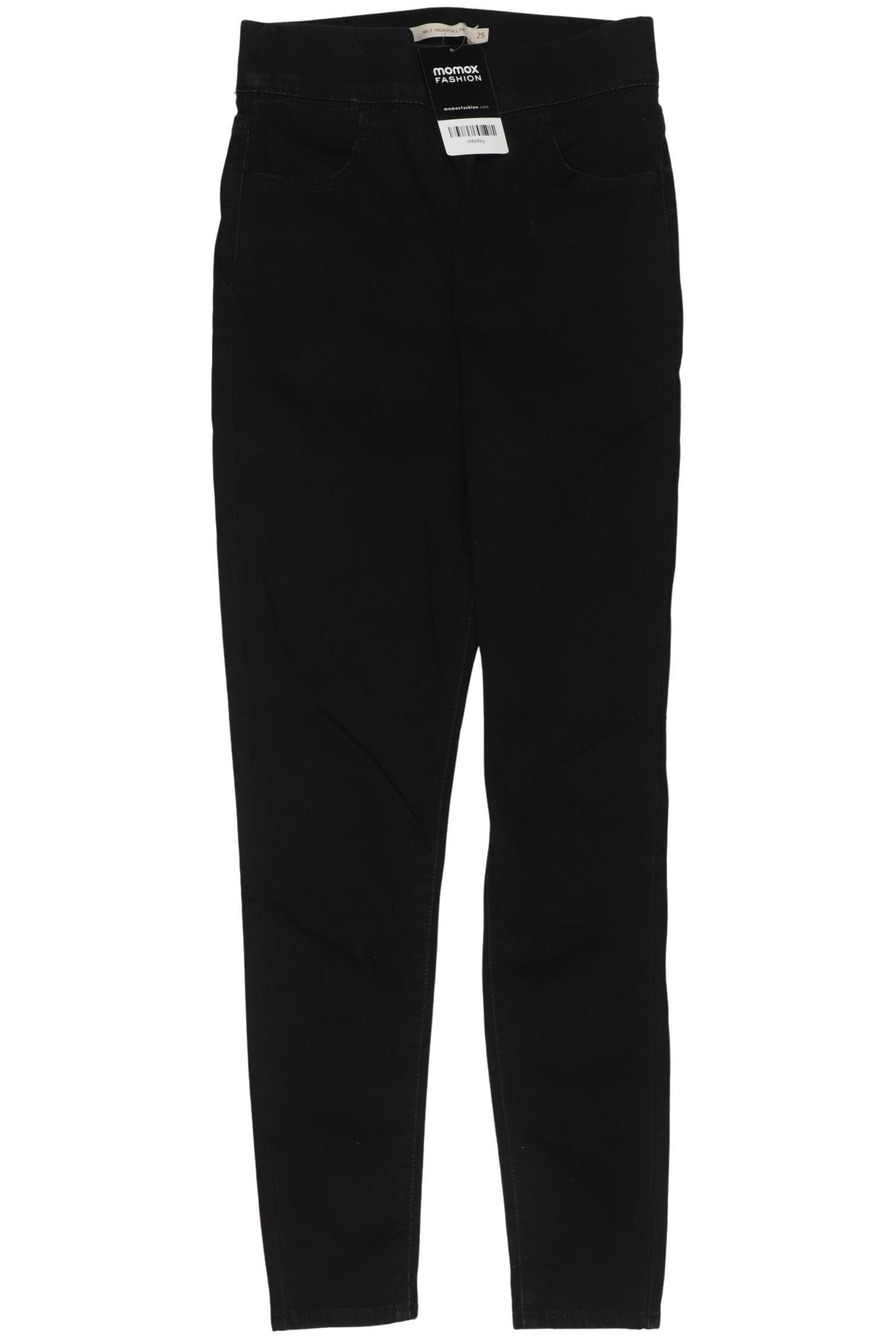 

Levis Damen Jeans, schwarz, Gr. 25