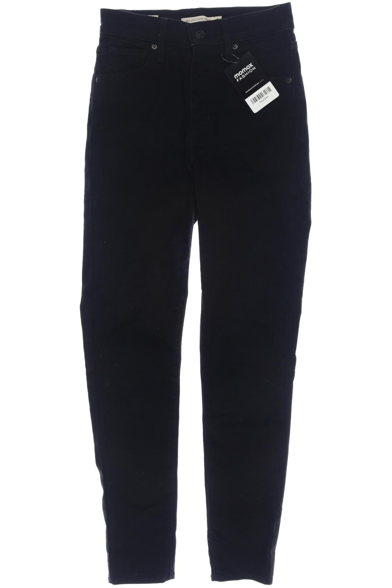 

Levis Damen Jeans, schwarz, Gr. 25