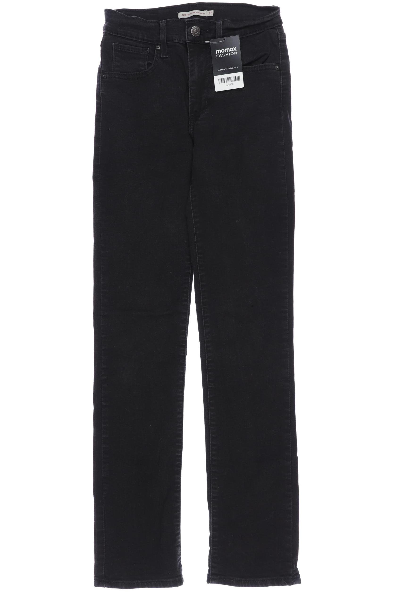 

Levis Damen Jeans, schwarz, Gr. 25