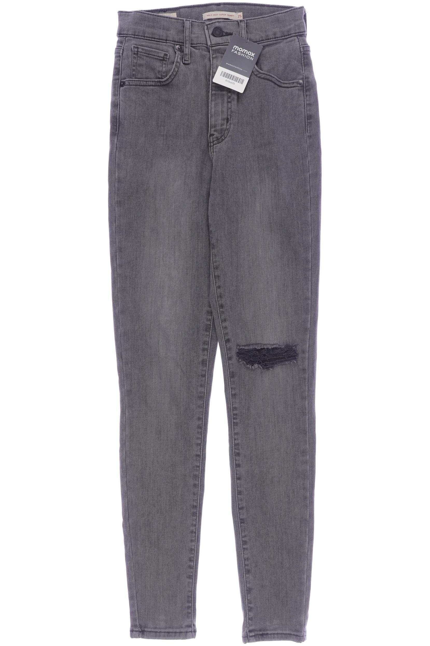 

Levis Damen Jeans, grau, Gr. 25