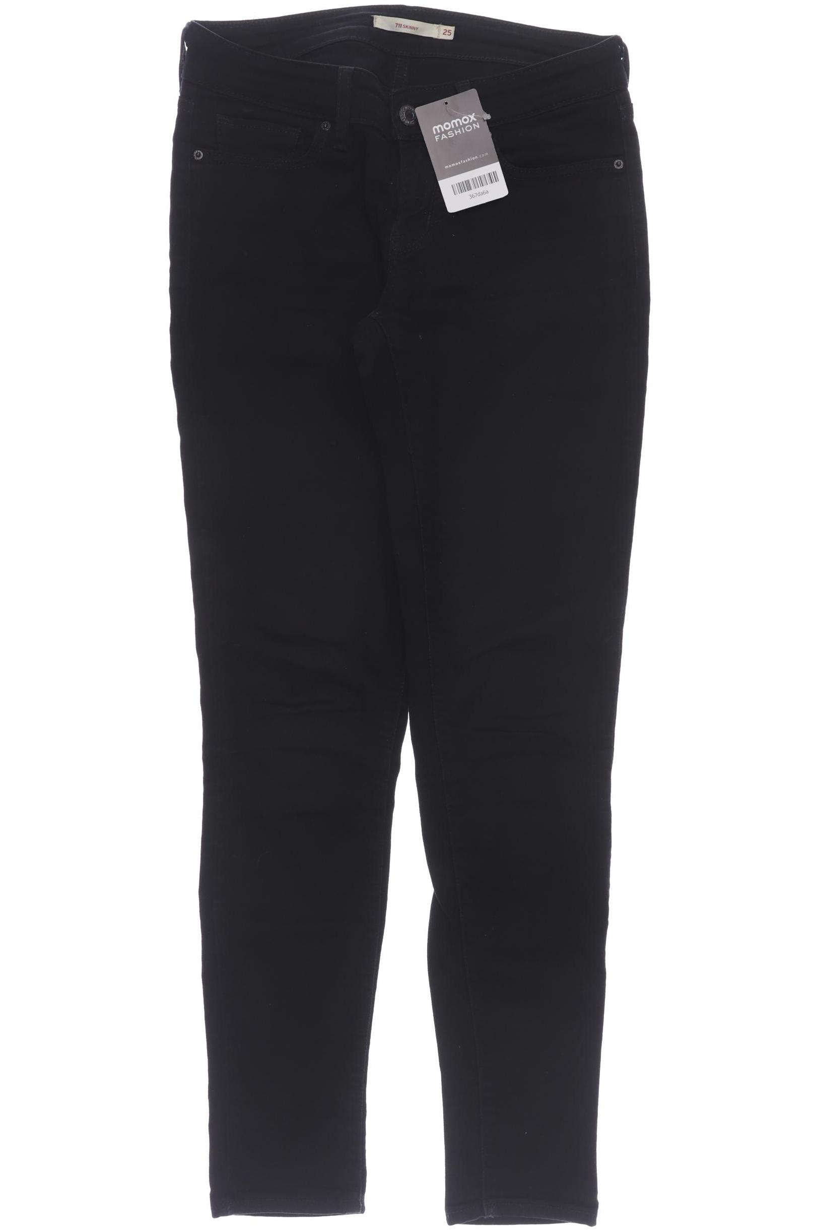 

Levis Damen Jeans, schwarz, Gr. 25