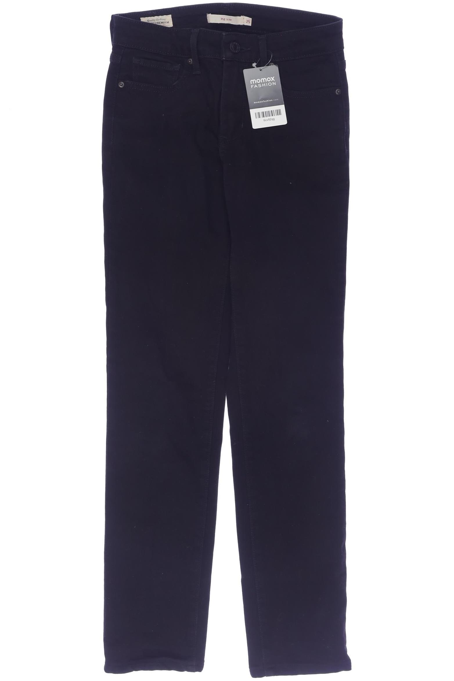 

Levis Damen Jeans, schwarz, Gr. 25