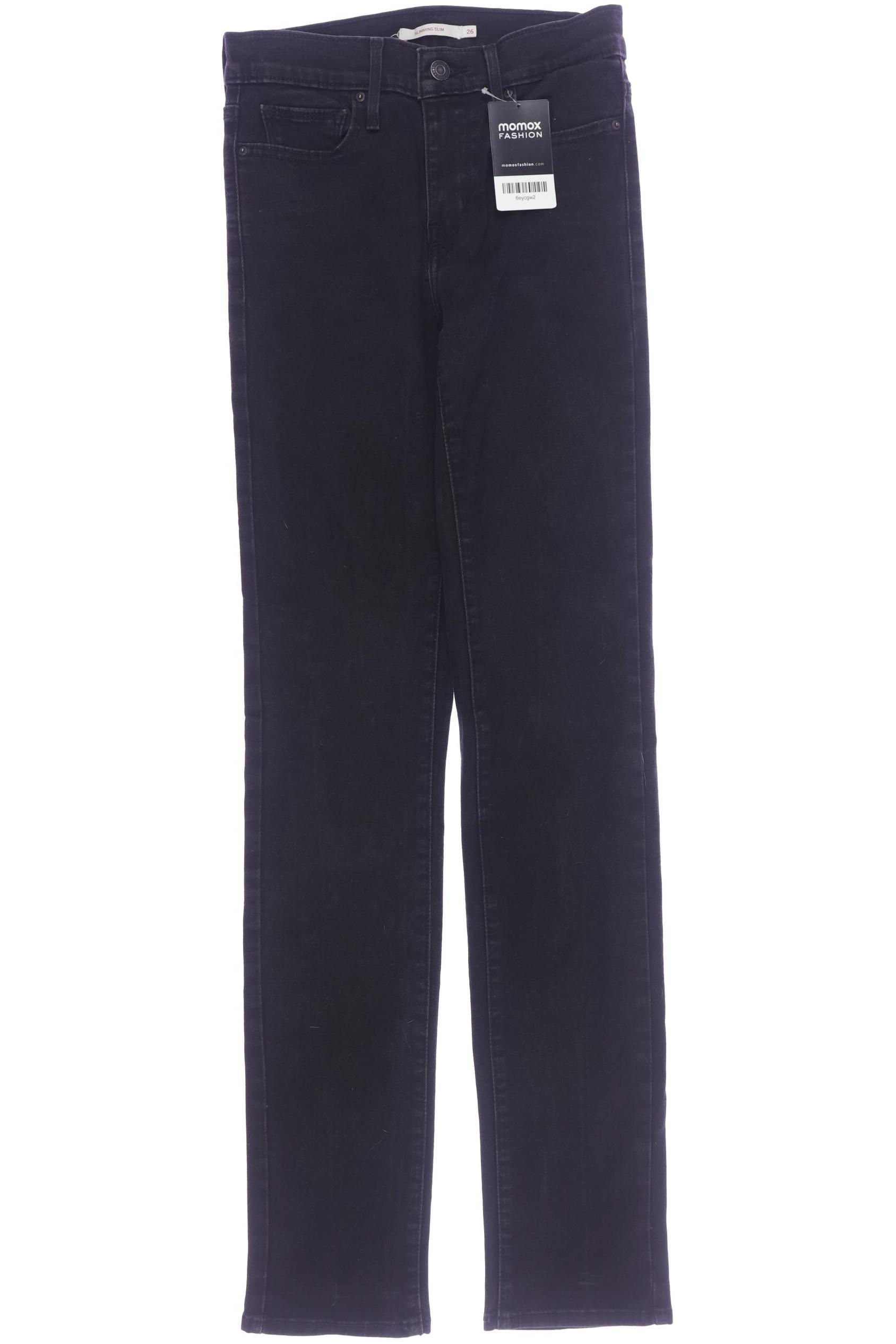 

Levis Damen Jeans, schwarz, Gr. 26