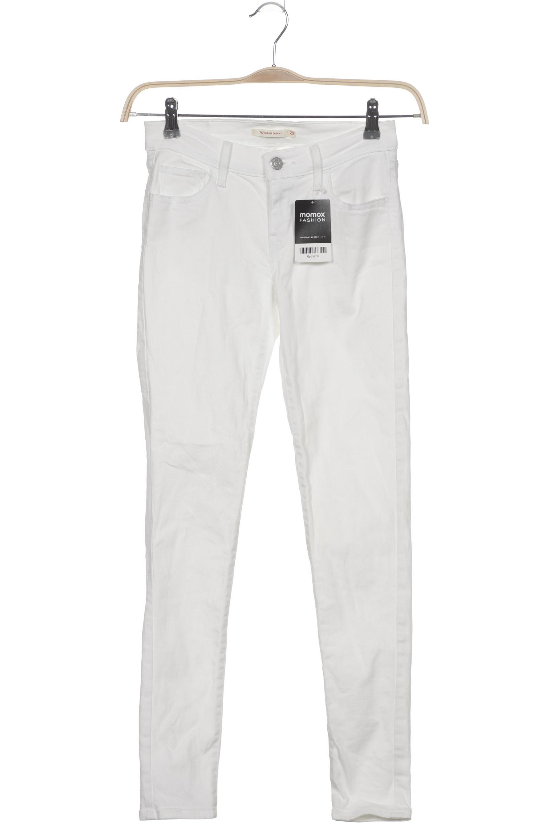 

Levis Damen Jeans, weiß, Gr. 25