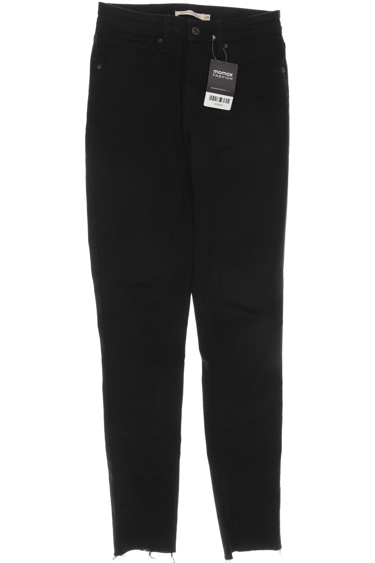 

Levis Damen Jeans, schwarz, Gr. 25