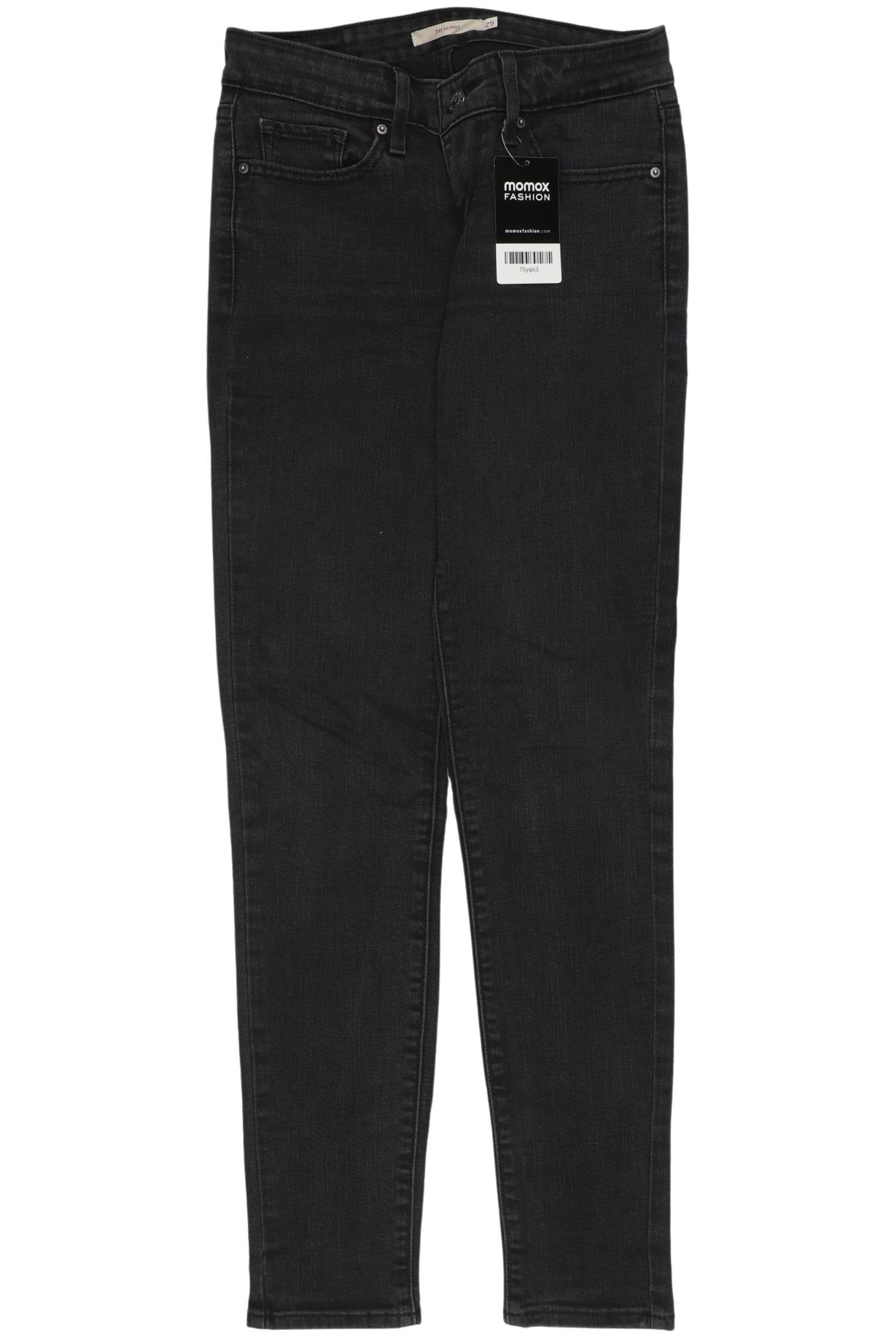 

Levis Damen Jeans, schwarz, Gr. 25