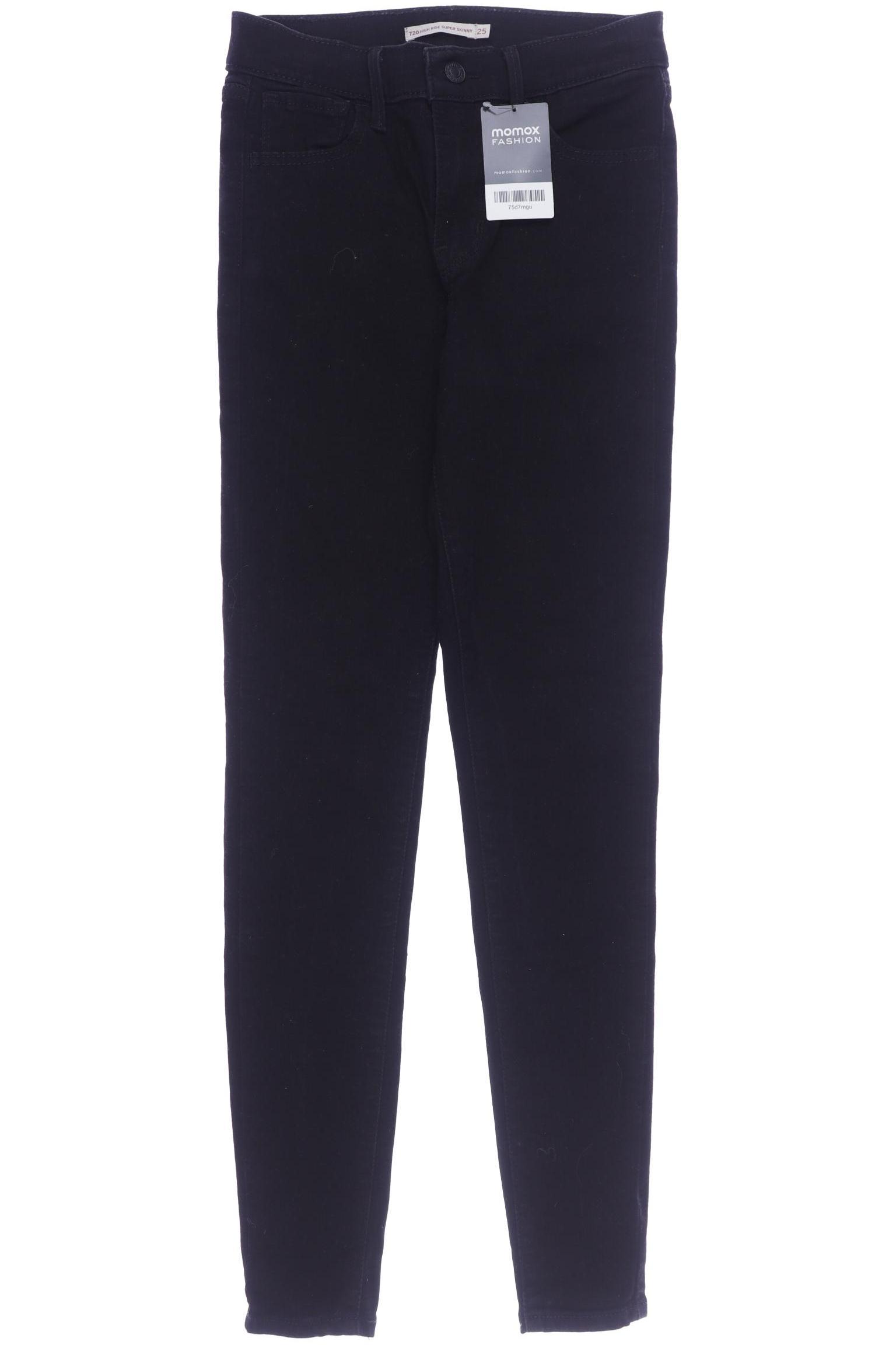 

Levis Damen Jeans, schwarz, Gr. 25